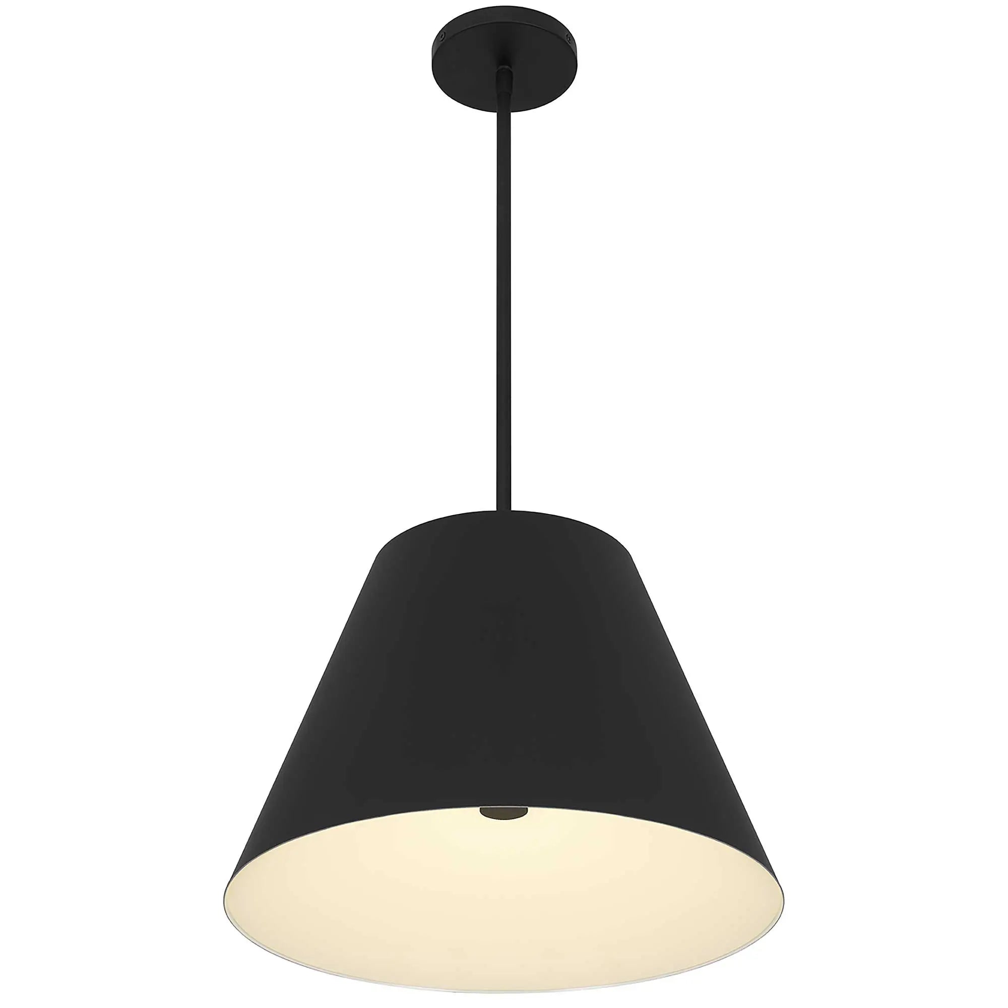 Alteck Jaz 16-Inch Black LED Outdoor Pendant Light - AP0077-5CCT-W-BK - Product Image 4