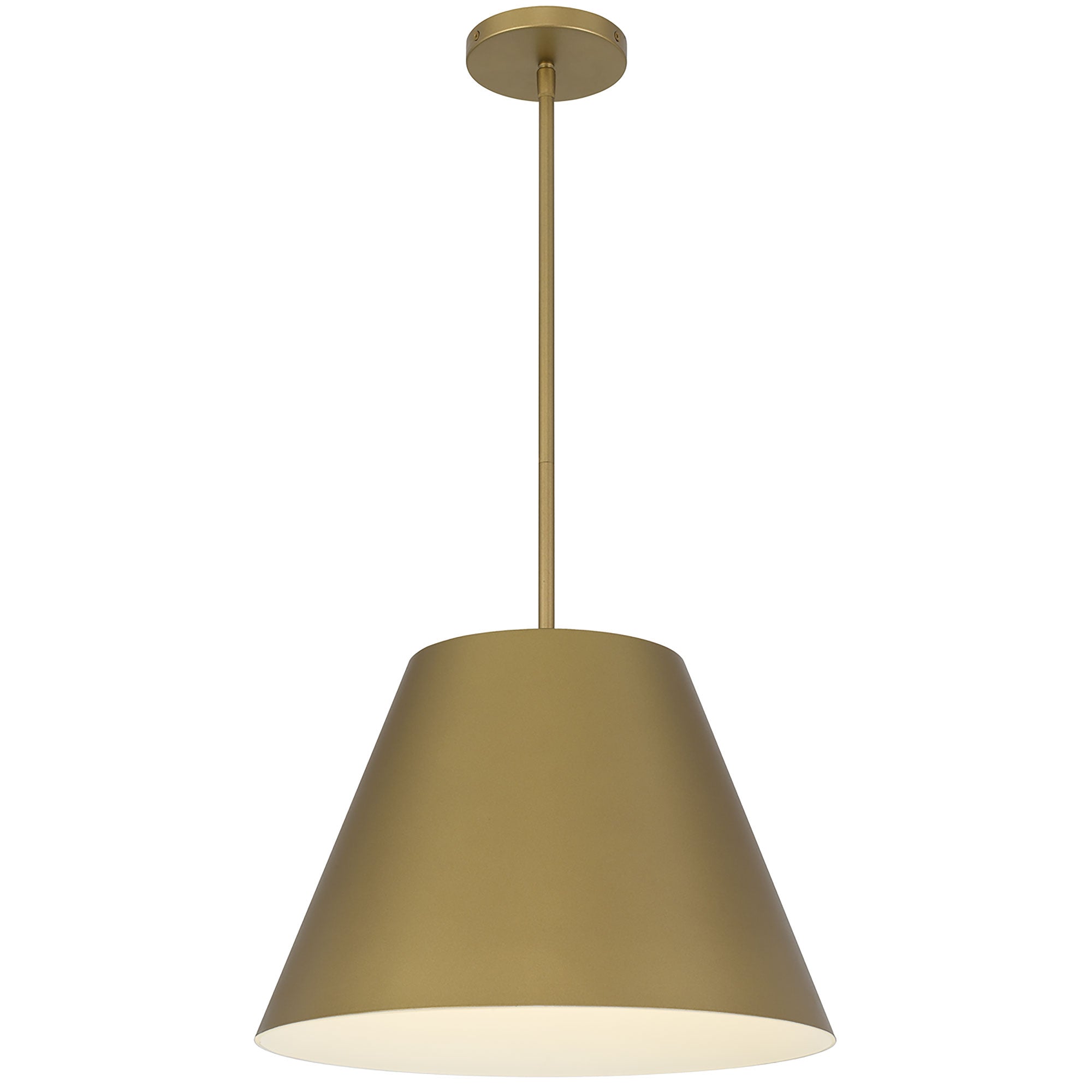Alteck Jaz 16-Inch Painted brass LED Outdoor Pendant Light - AP0077-5CCT-W-PB