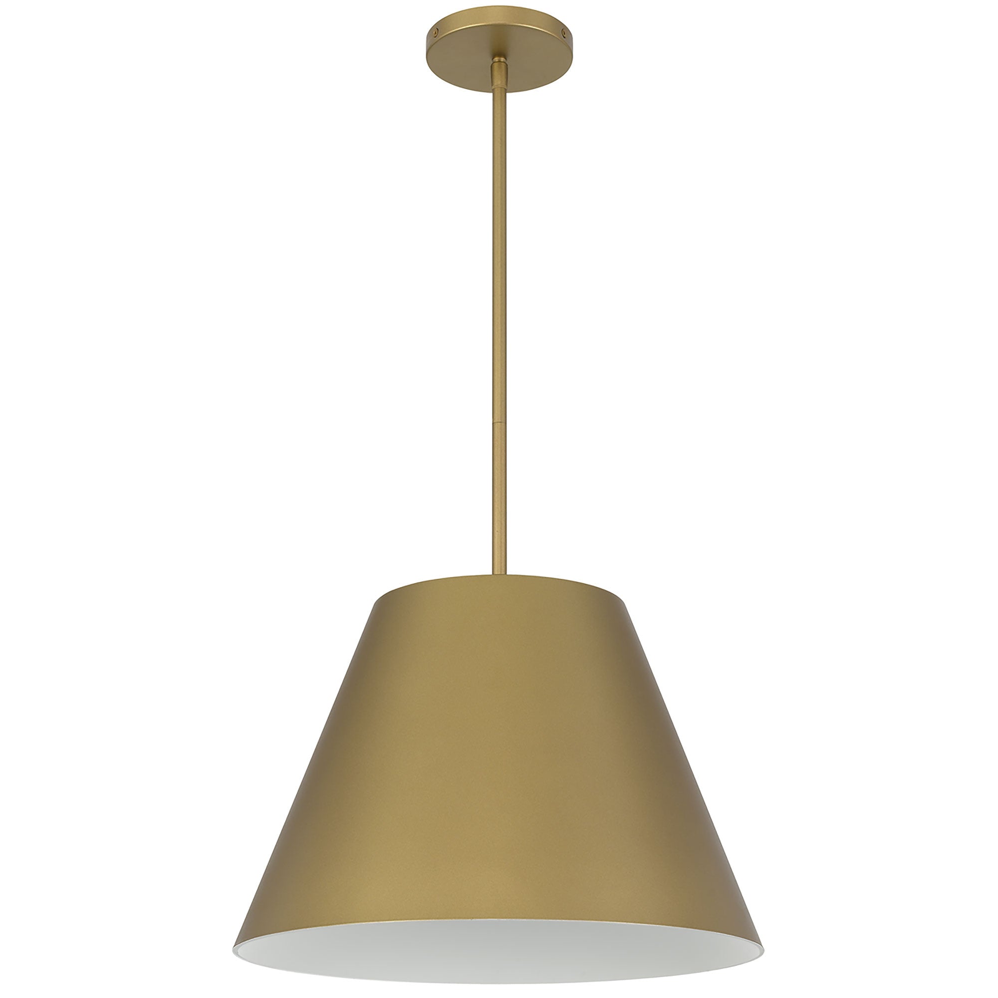 Alteck Jaz 16-Inch Painted brass LED Outdoor Pendant Light - AP0077-5CCT-W-PB - Product Image 2