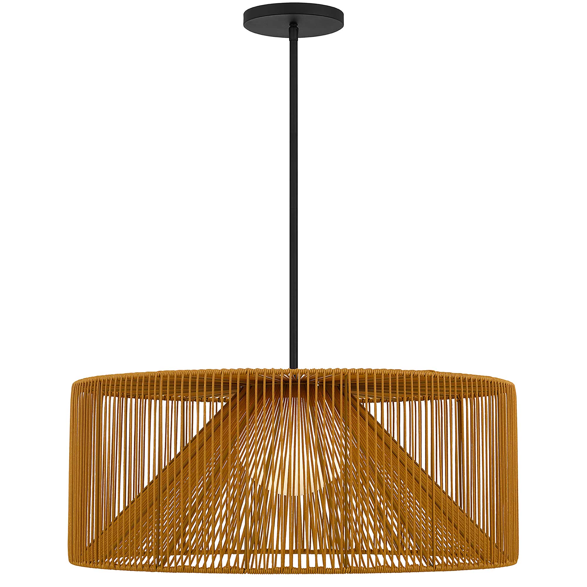 Alteck Key West 30-Inch Black LED Outdoor Pendant Light - AP0150-5CCT-W-BK - Product Image 3
