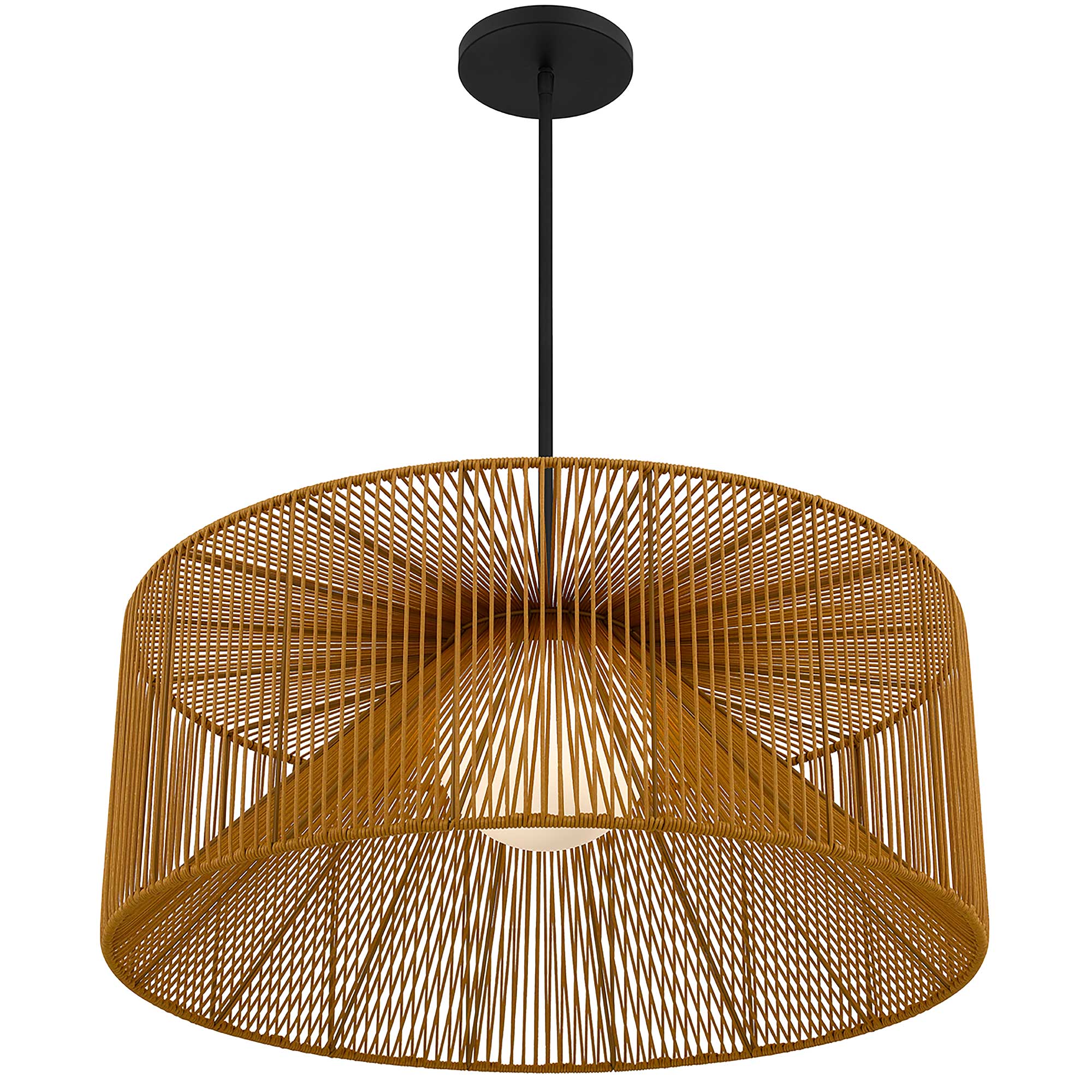 Alteck Key West 30-Inch Black LED Outdoor Pendant Light - AP0150-5CCT-W-BK - Product Image 4