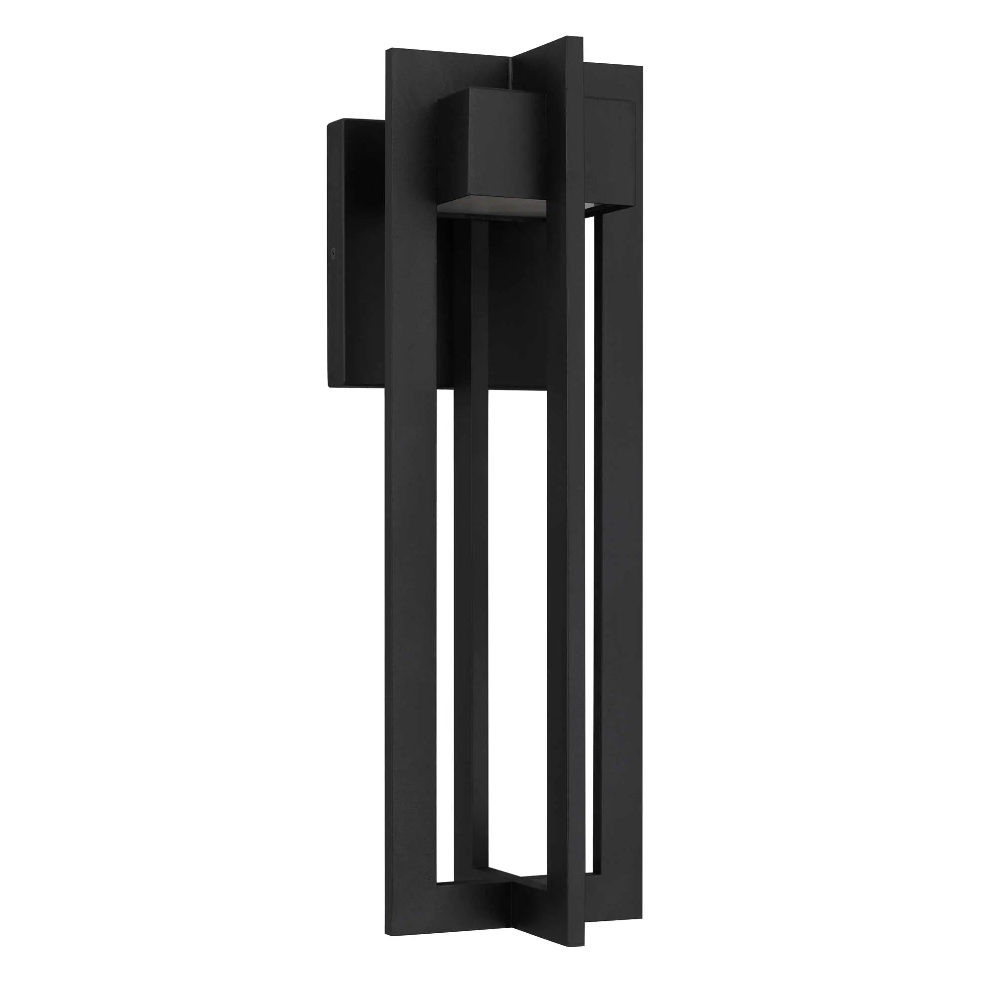 Alteck 4 Bar 18-Inch Black 3-CCT LED Outdoor Wall Light - AW0002-3CCT-W-BK - Product Image 2