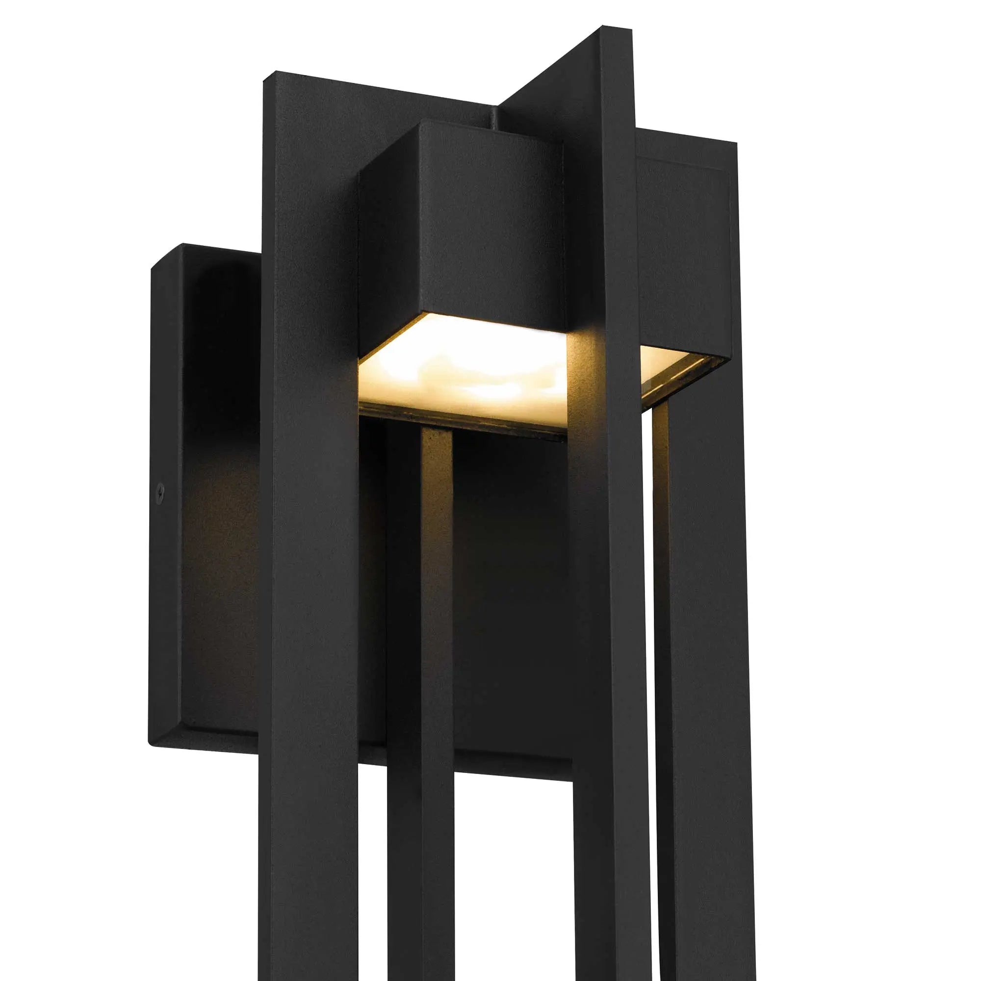 Alteck 4 Bar 18-Inch Black 3-CCT LED Outdoor Wall Light - AW0002-3CCT-W-BK - Product Image 5