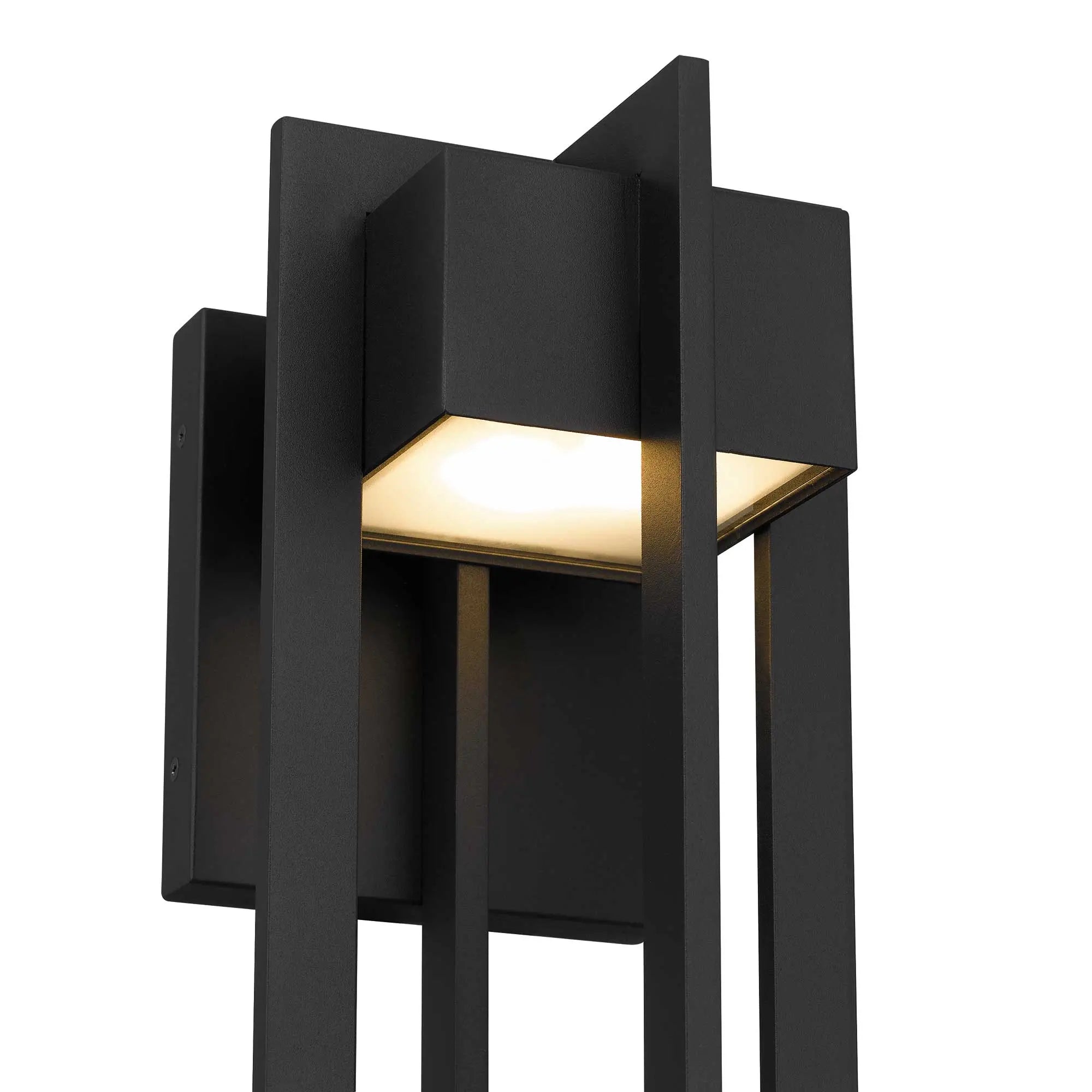 Alteck 4 Bar 23-Inch Black 3-CCT LED Outdoor Wall Light - AW0004-3CCT-W-BK - Product Image 5
