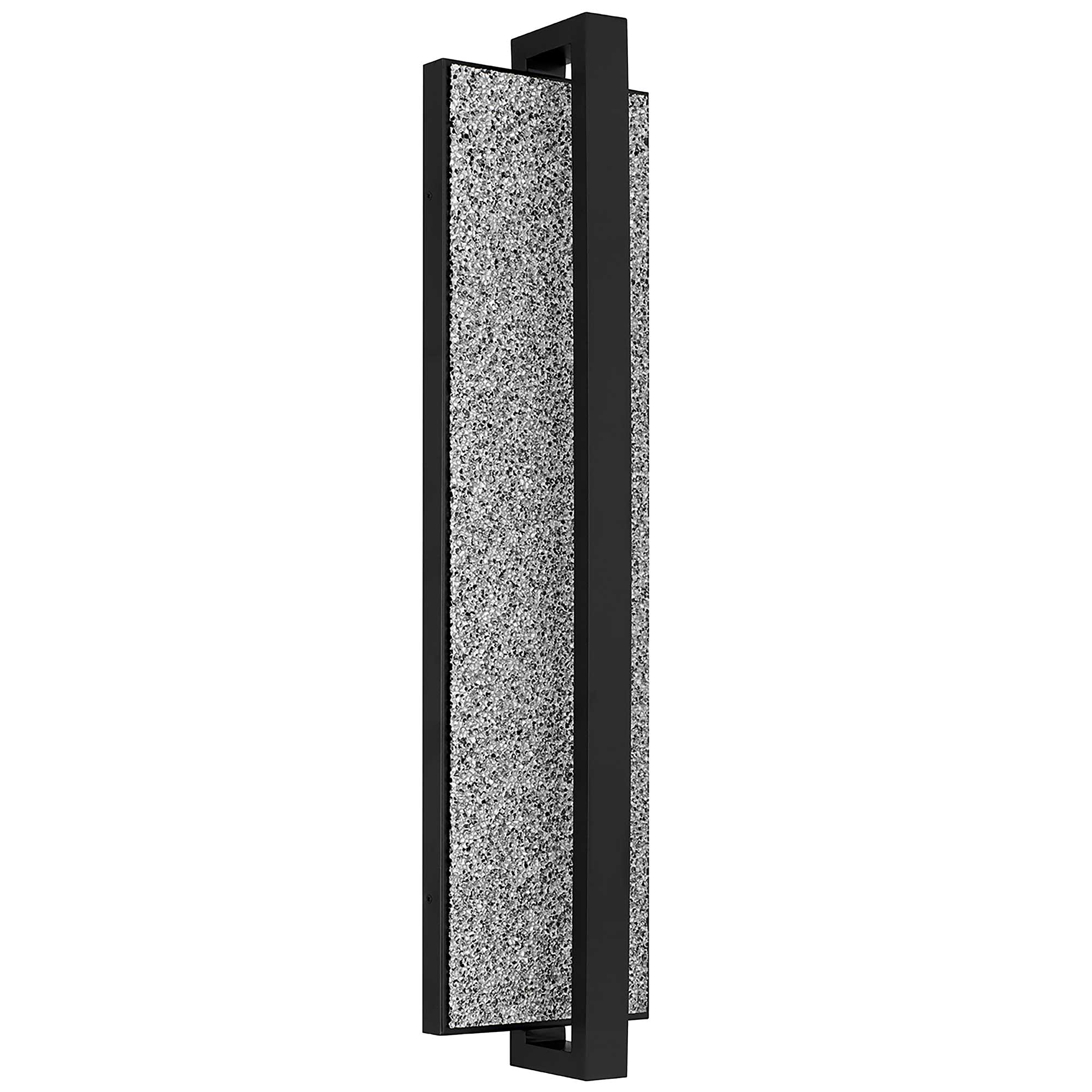 Alteck Seafoam 32-Inch Black 3-CCT LED Outdoor Wall Light - AW0007-3CCT-W-BK - Product Image 2