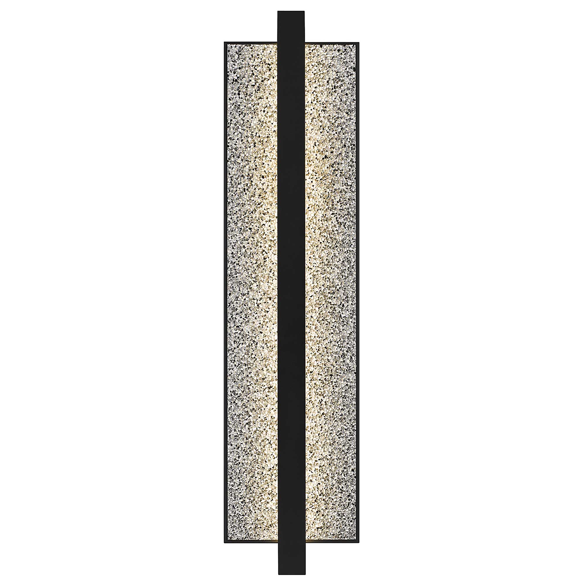 Alteck Seafoam 32-Inch Black 3-CCT LED Outdoor Wall Light - AW0007-3CCT-W-BK - Product Image 3