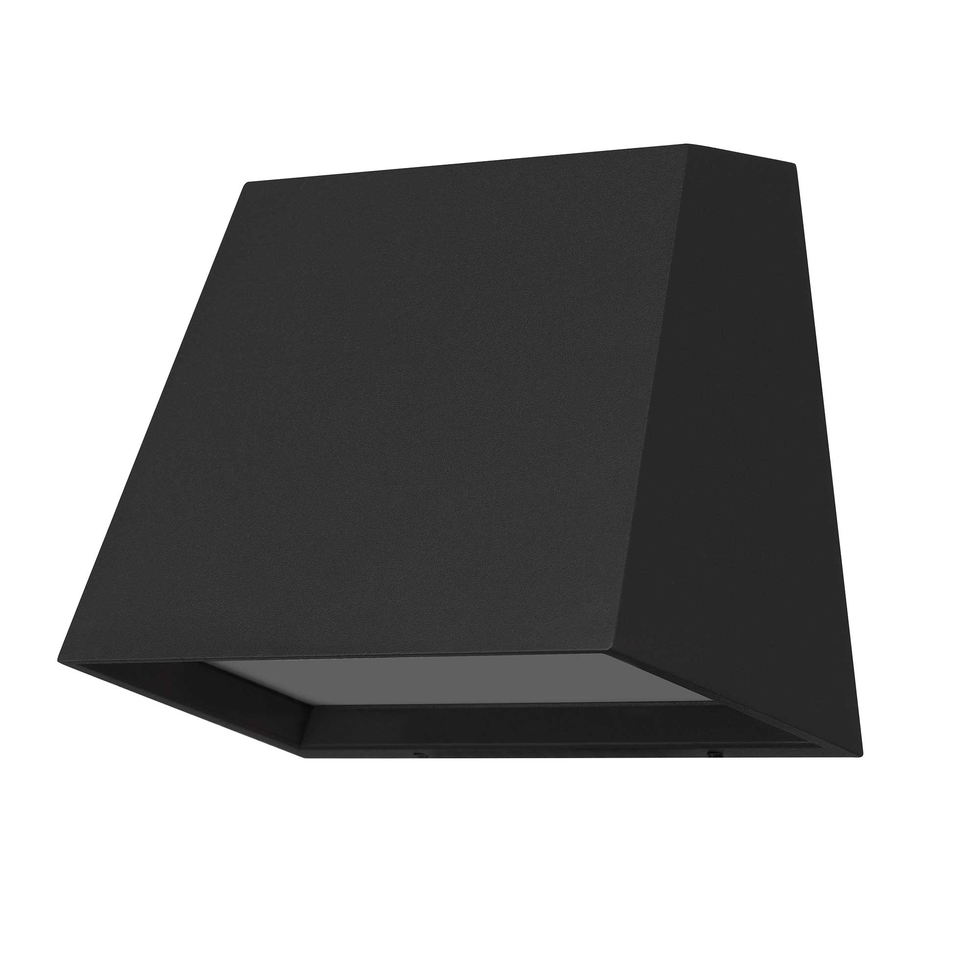 Alteck Fillet 5.25-Inch Black 3-CCT LED Outdoor Wall Light - AW0026-3CCT-W-BK - Product Image 2