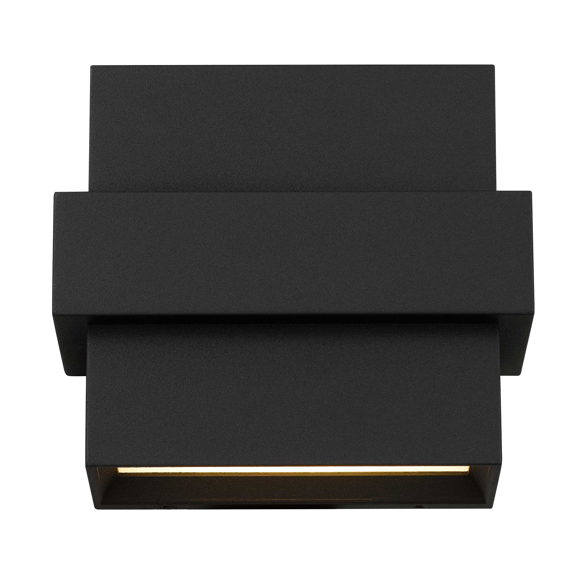 Alteck Summit 5-Inch Black 3-CCT LED Outdoor Wall Light - AW0027-3CCT-W-BK - Product Image 3