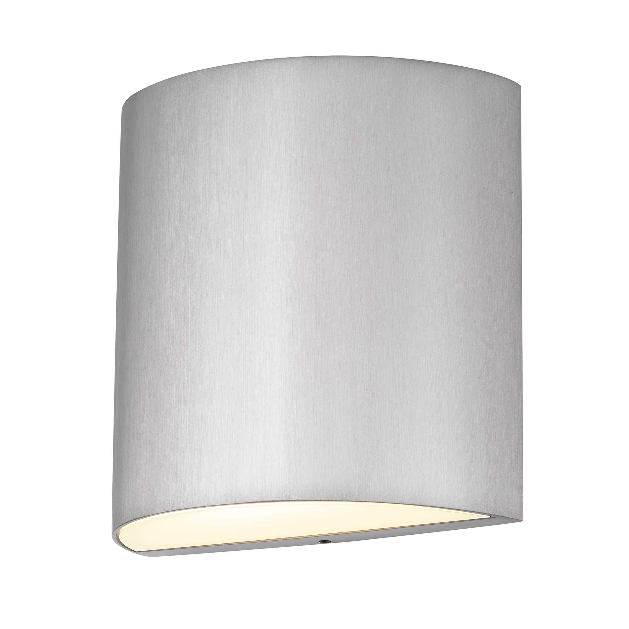 Alteck Veil 4.625-Inch Brushed Aluminum 3-CCT LED Outdoor Wall Light - AW0028-3CCT-W-BA
