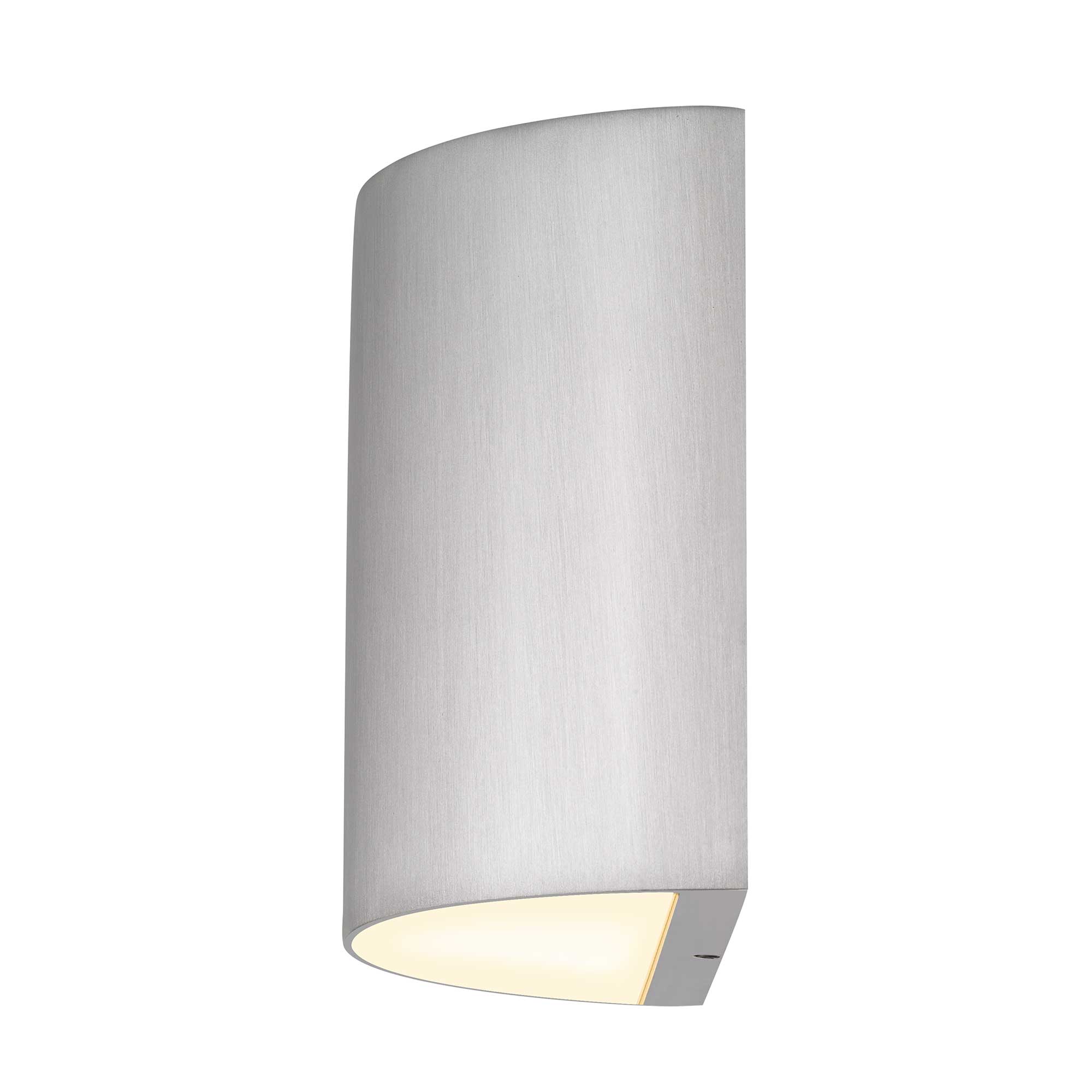 Alteck Veil 4.625-Inch Brushed Aluminum 3-CCT LED Outdoor Wall Light - AW0028-3CCT-W-BA - Product Image 4