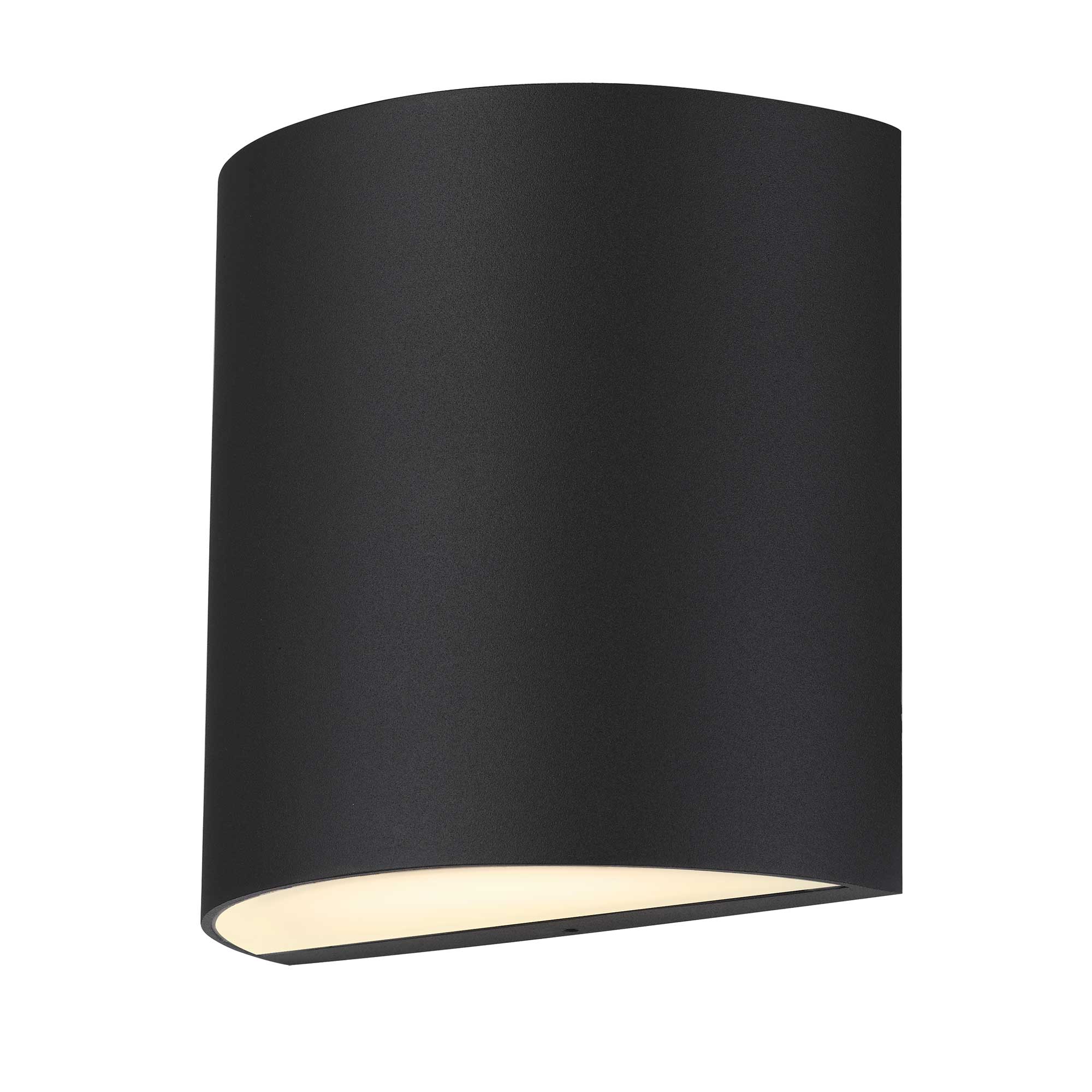 Alteck Veil 4.625-Inch Black 3-CCT LED Outdoor Wall Light - AW0028-3CCT-W-BK