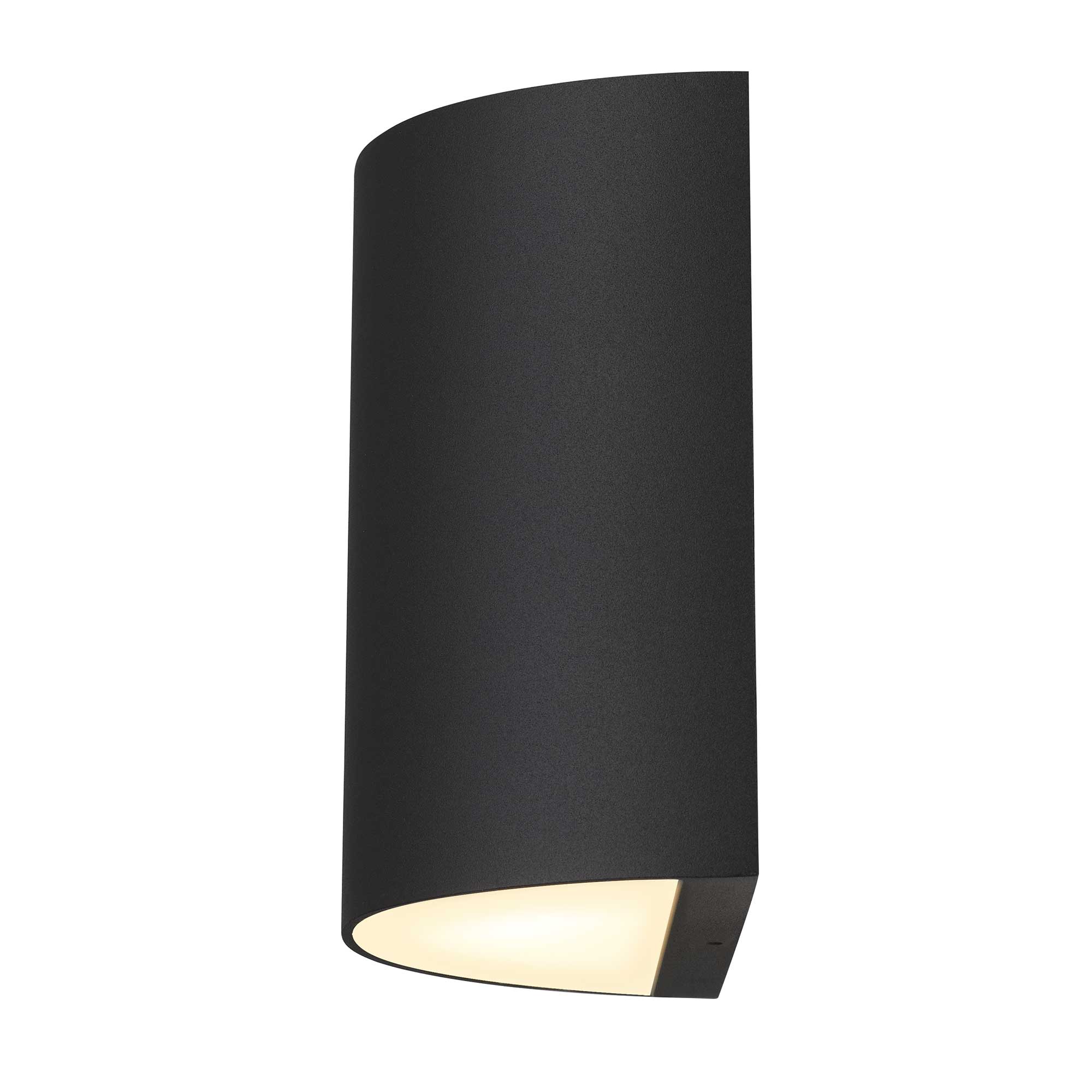 Alteck Veil 4.625-Inch Black 3-CCT LED Outdoor Wall Light - AW0028-3CCT-W-BK - Product Image 4