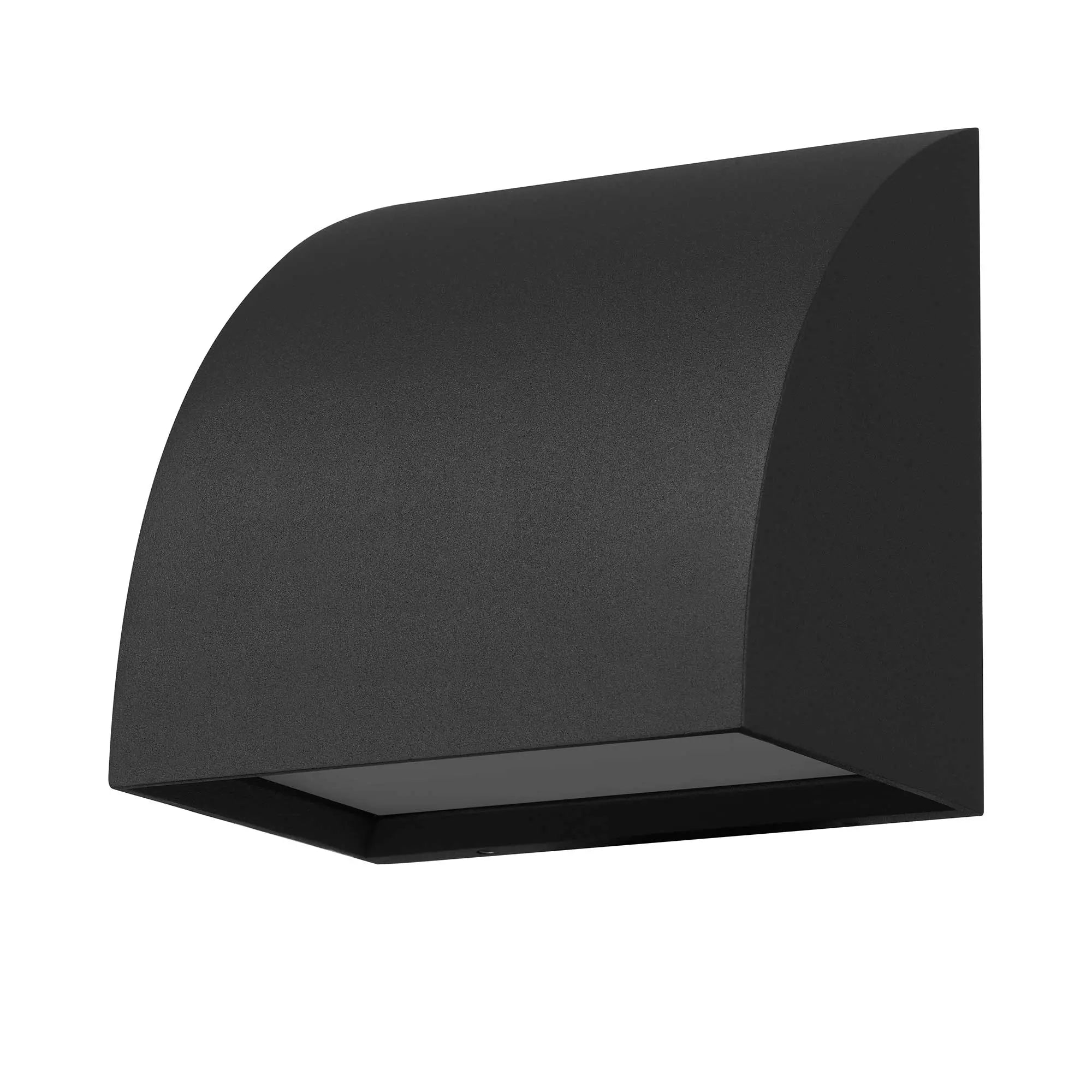 Alteck Slope 4.625-Inch Black 3-CCT LED Outdoor Wall Light - AW0029-3CCT-W-BK - Product Image 2