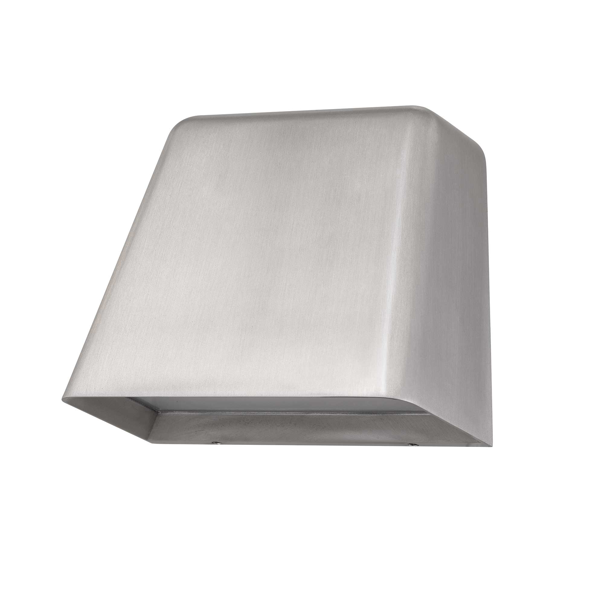 Alteck Bull 4.625-Inch Brushed Aluminum 3-CCT LED Outdoor Wall Light - AW0031-3CCT-W-BA - Product Image 2