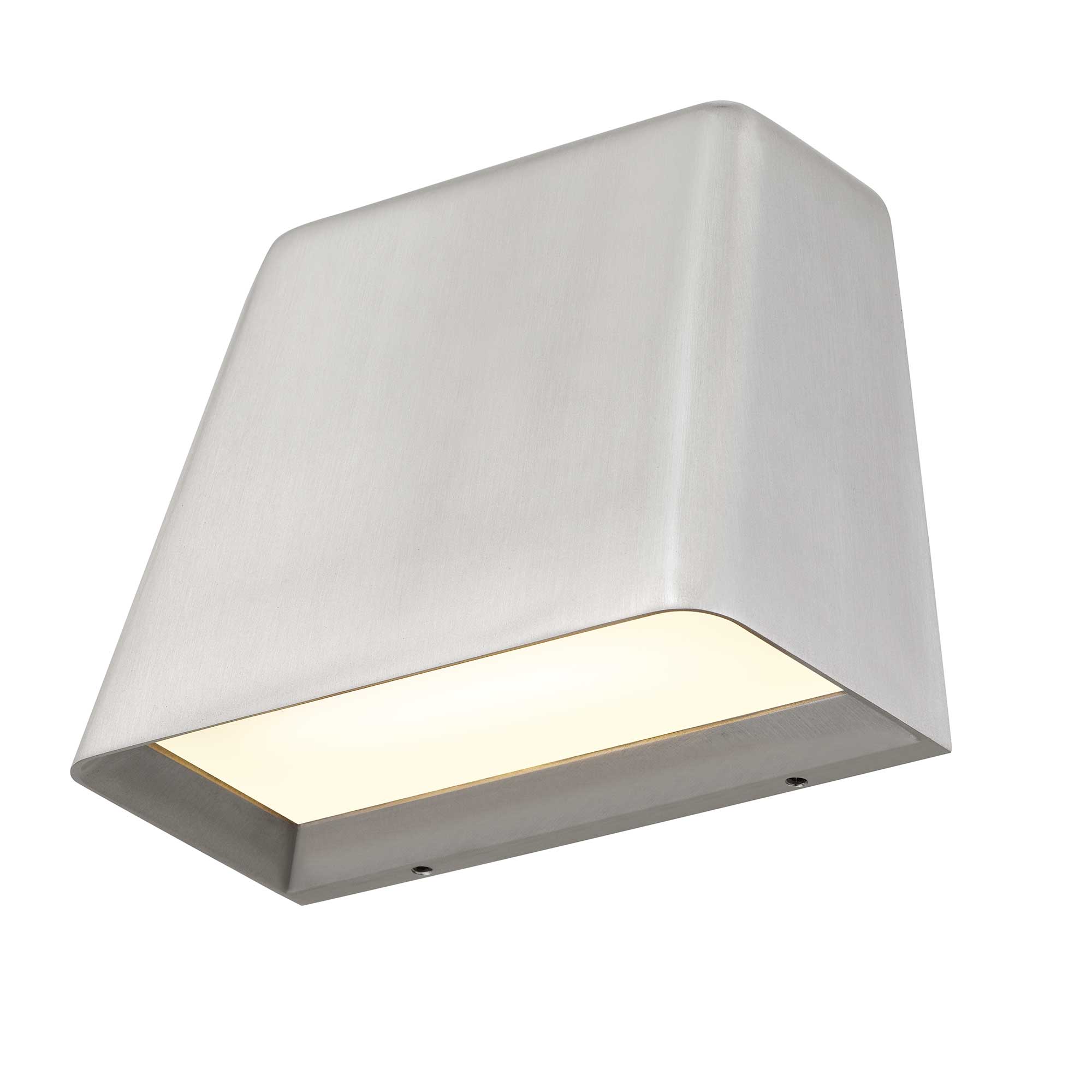 Alteck Bull 4.625-Inch Brushed Aluminum 3-CCT LED Outdoor Wall Light - AW0031-3CCT-W-BA - Product Image 5