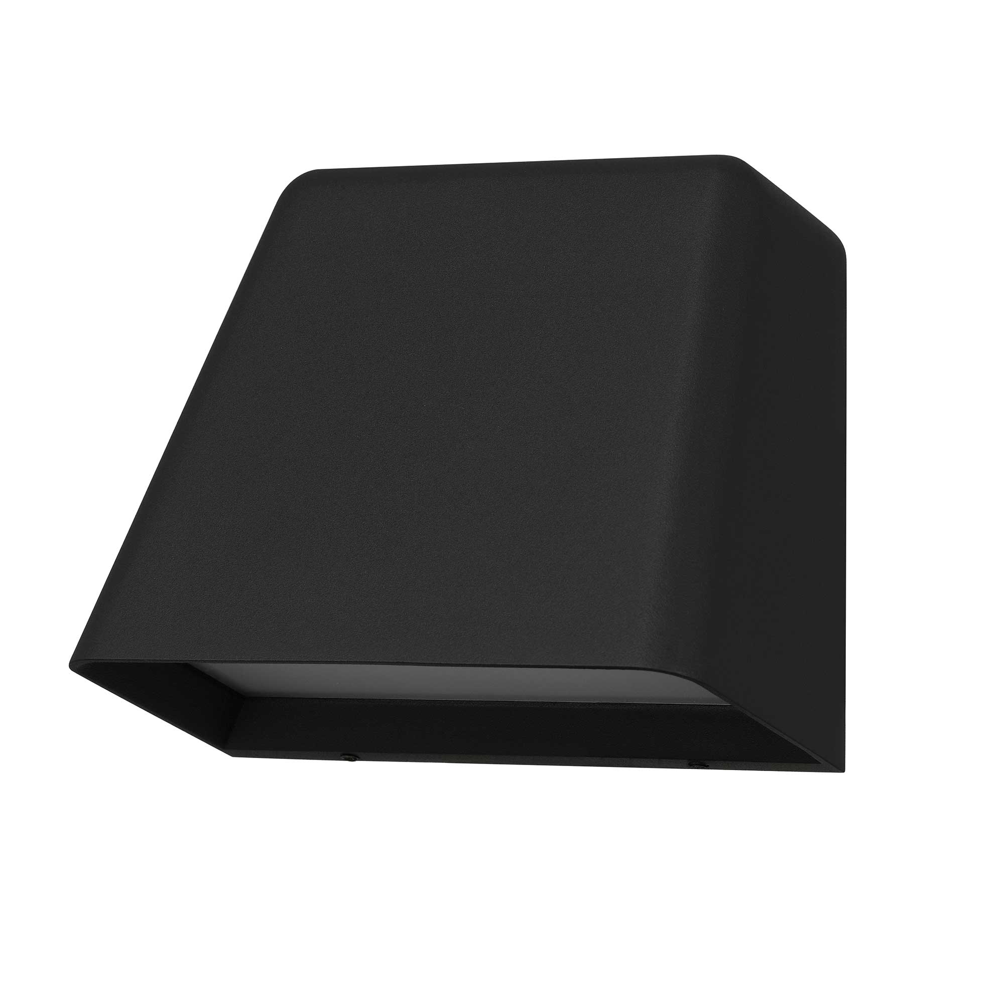 Alteck Bull 4.625-Inch Black 3-CCT LED Outdoor Wall Light - AW0031-3CCT-W-BK - Product Image 2