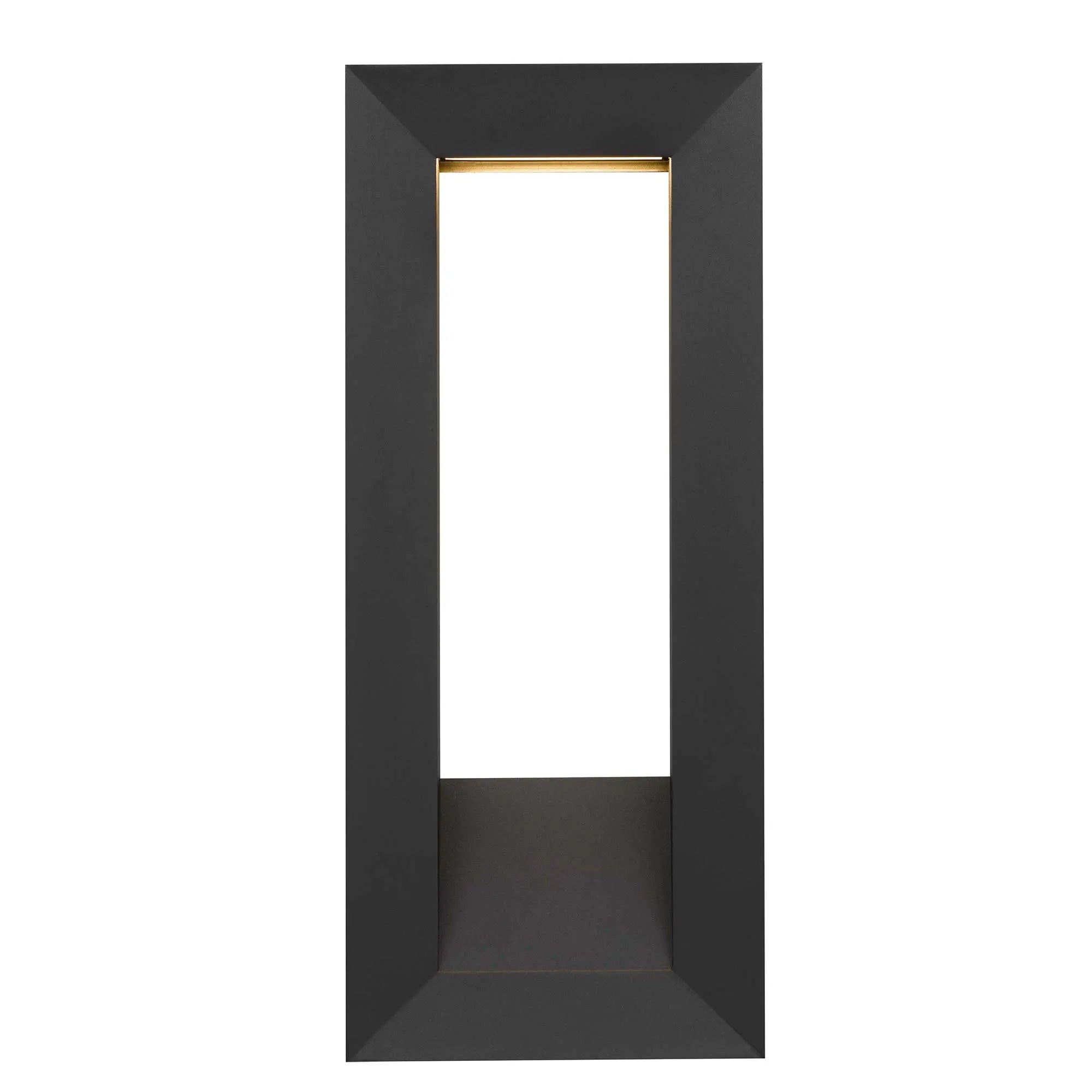 Alteck Paletto 22-Inch Black 3-CCT LED Outdoor Wall Light - AW0034-3CCT-W-BK - Product Image 3