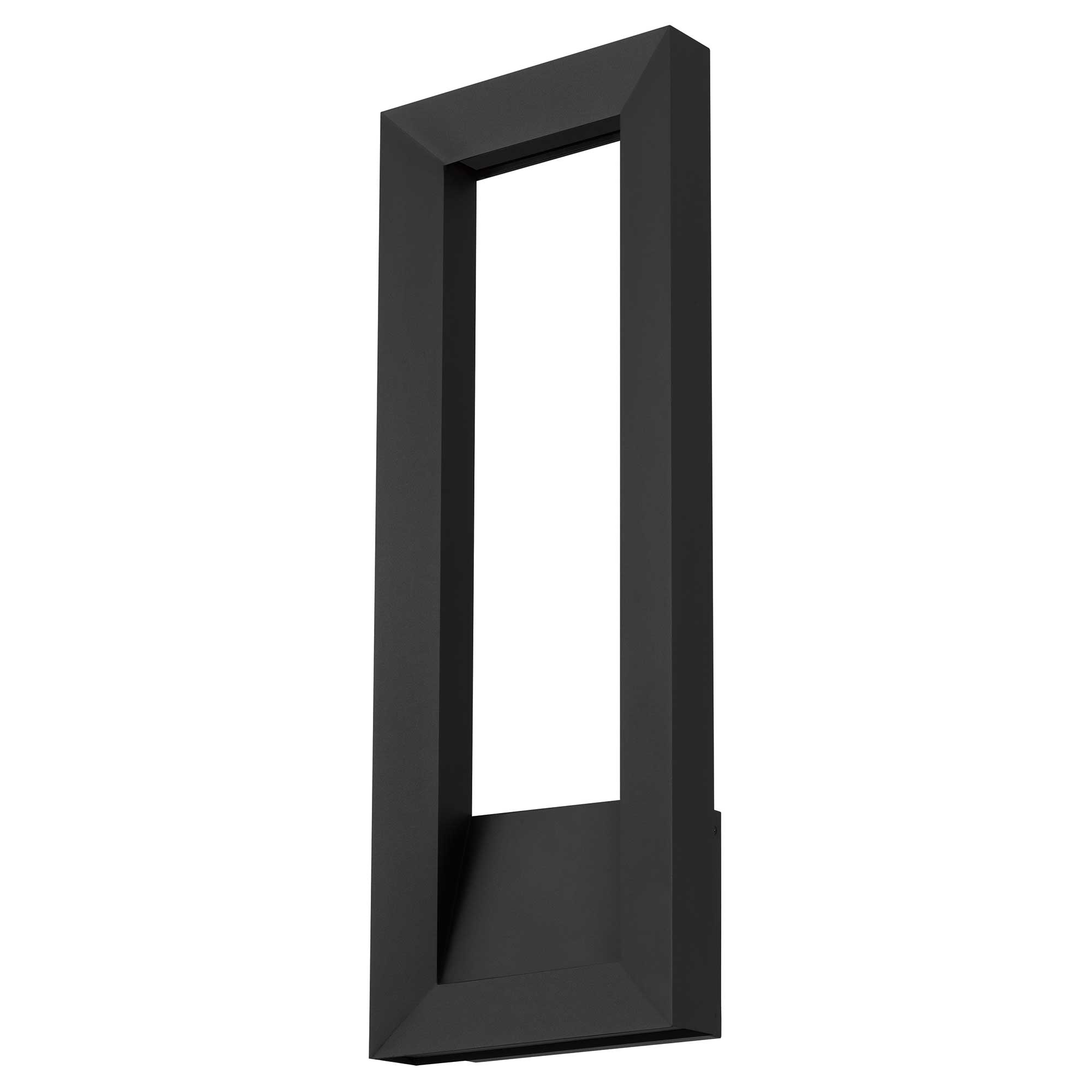 Alteck Paletto 28-Inch Black 3-CCT LED Outdoor Wall Light - AW0035-3CCT-W-BK - Product Image 2