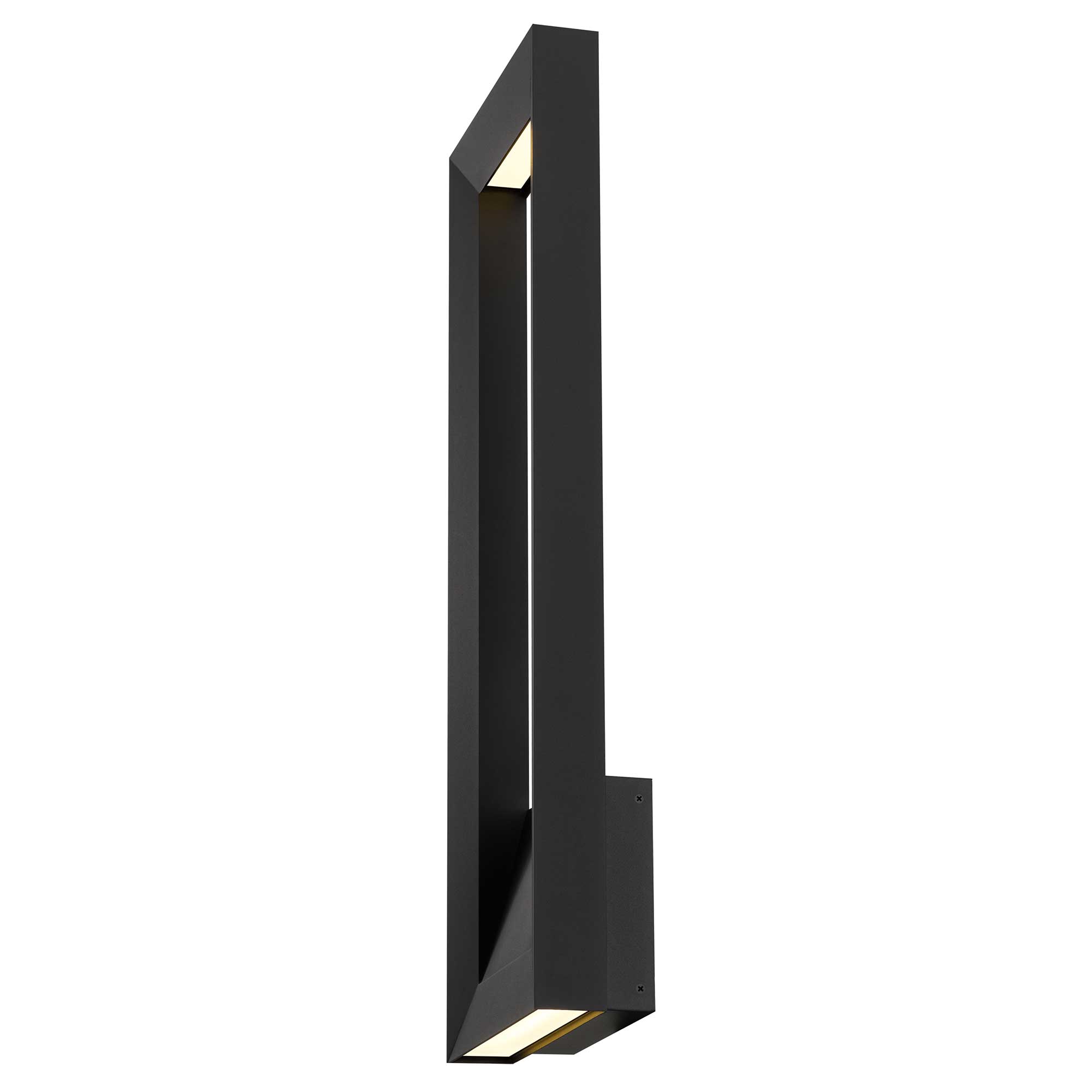 Alteck Paletto 28-Inch Black 3-CCT LED Outdoor Wall Light - AW0035-3CCT-W-BK - Product Image 4