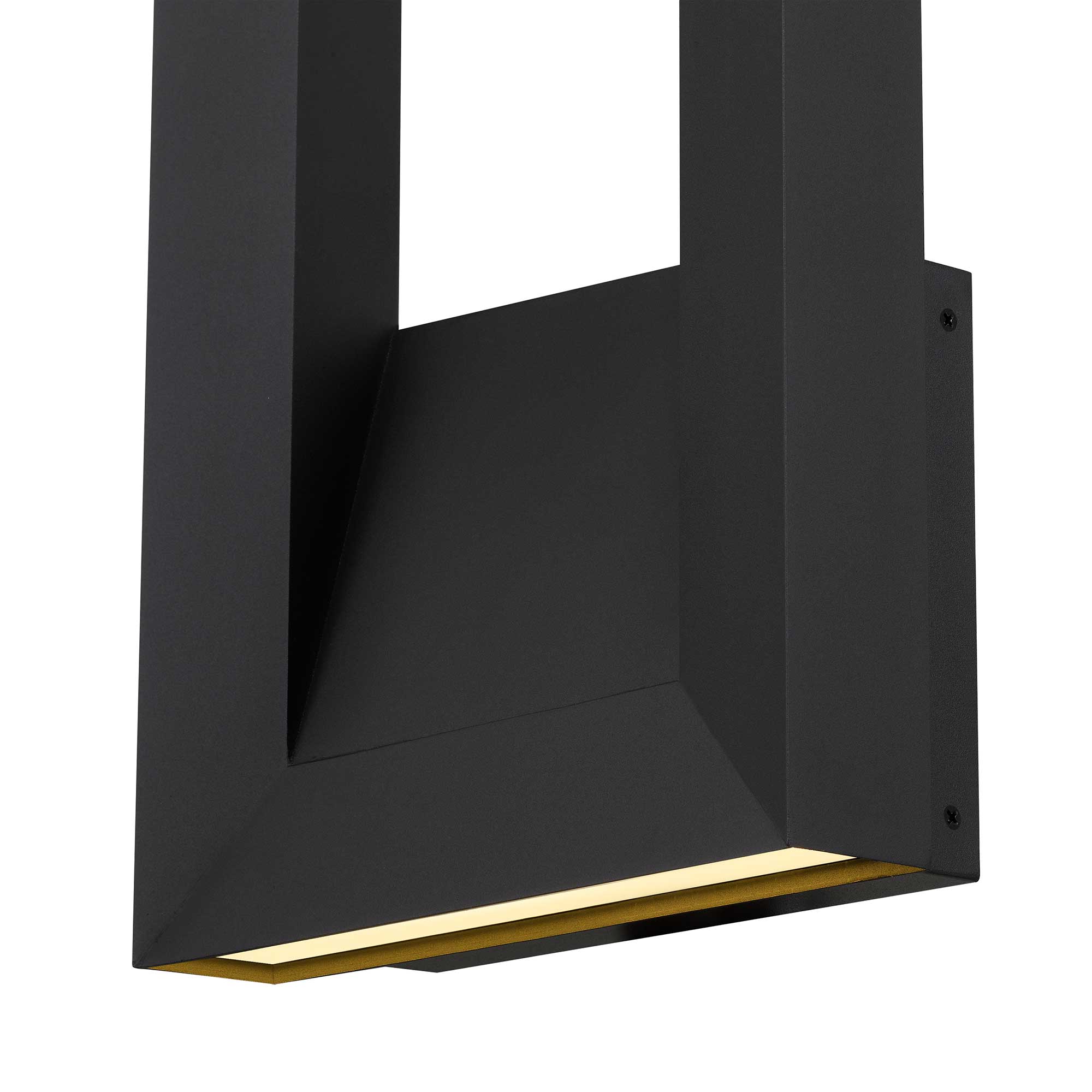 Alteck Paletto 28-Inch Black 3-CCT LED Outdoor Wall Light - AW0035-3CCT-W-BK - Product Image 5