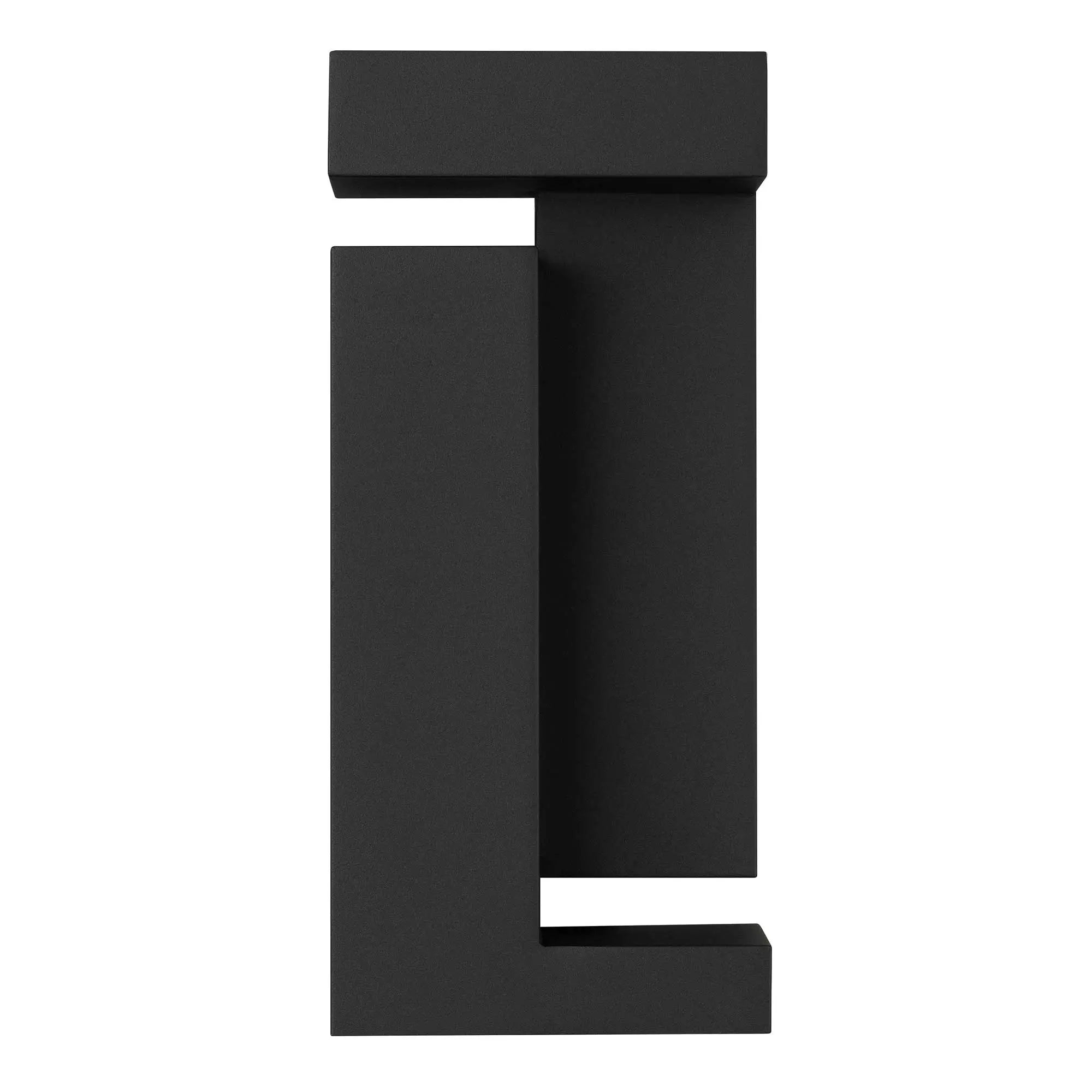 Alteck Dance 11.25-Inch Black 3-CCT LED Outdoor Wall Light - AW0036-3CCT-W-BK - Product Image 3