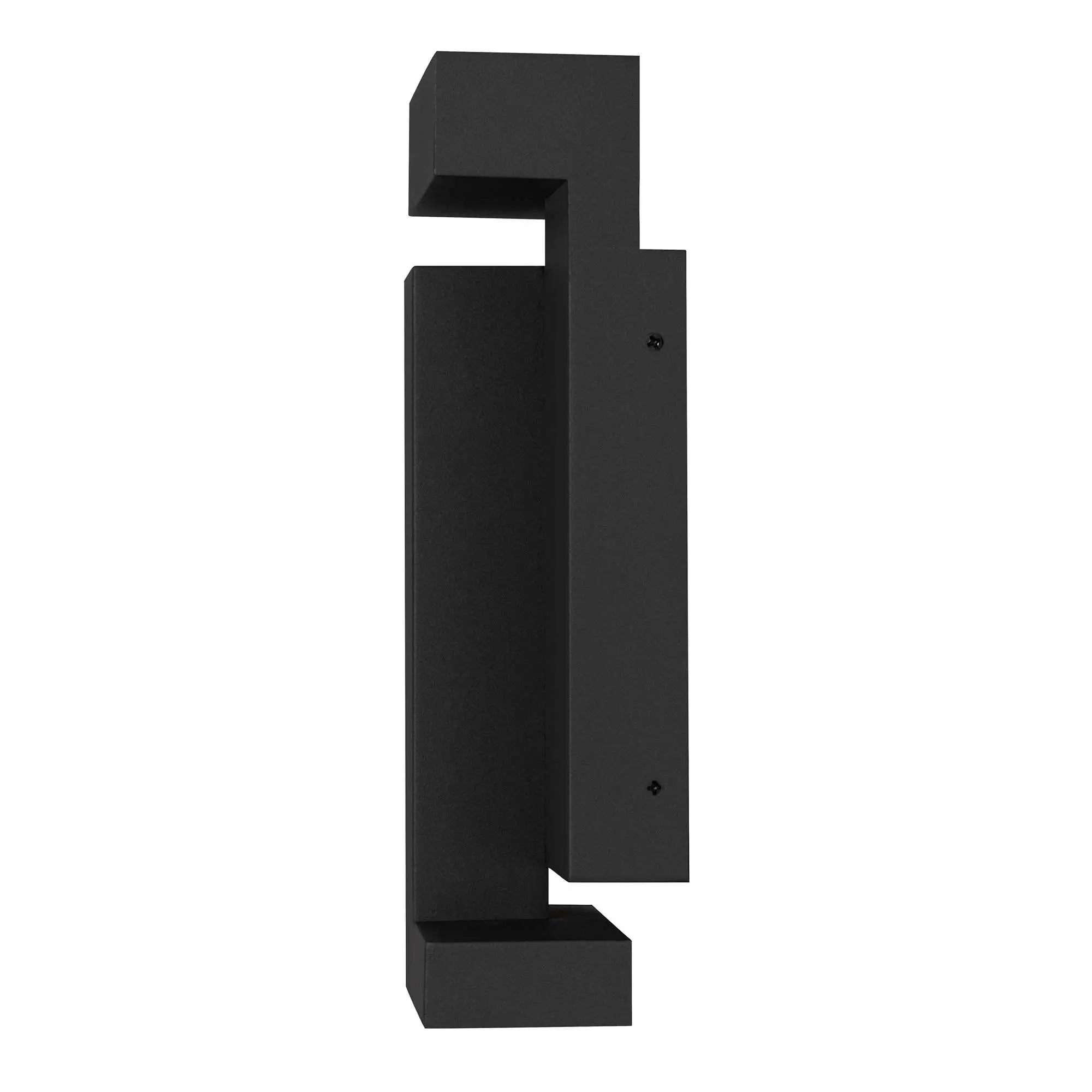 Alteck Dance 11.25-Inch Black 3-CCT LED Outdoor Wall Light - AW0036-3CCT-W-BK - Product Image 4