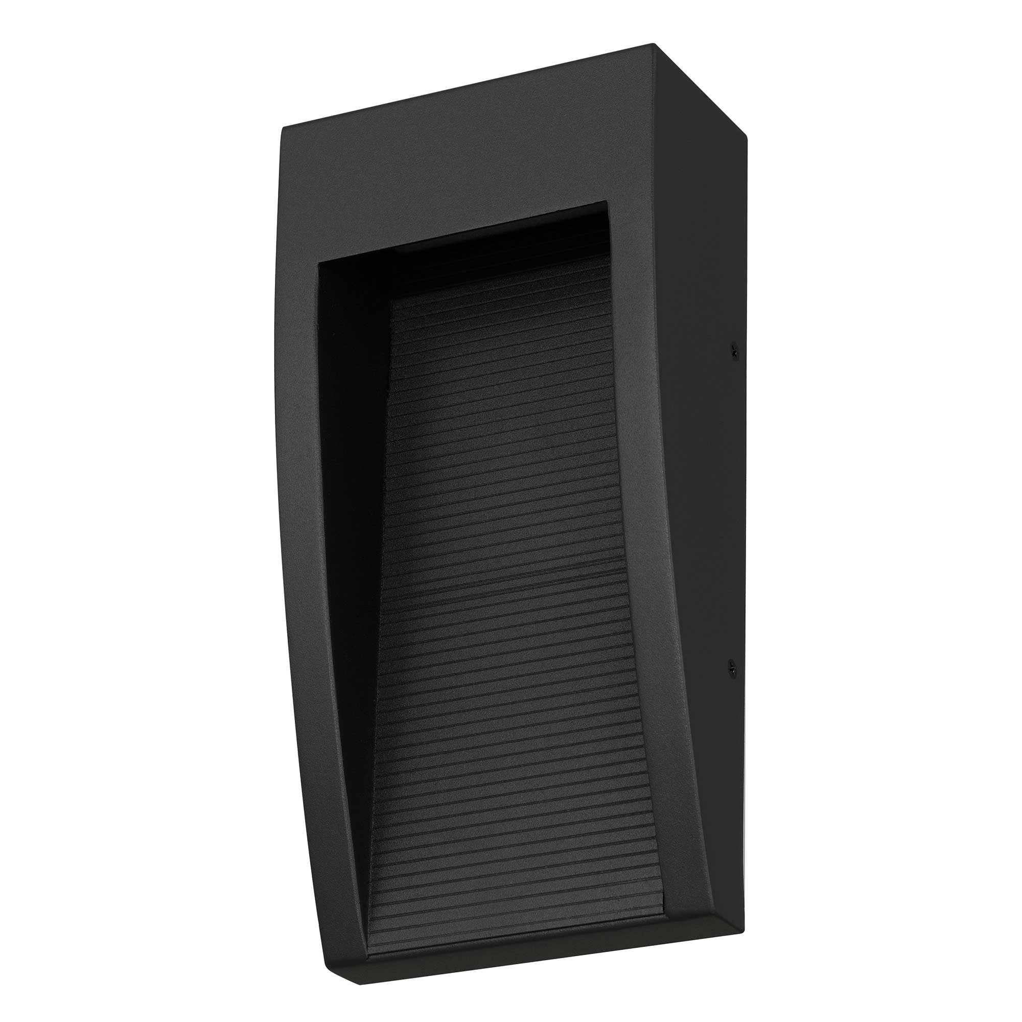 Alteck Taper 10-Inch Black 3-CCT LED Outdoor Wall Light - AW0038-3CCT-W-BK - Product Image 2