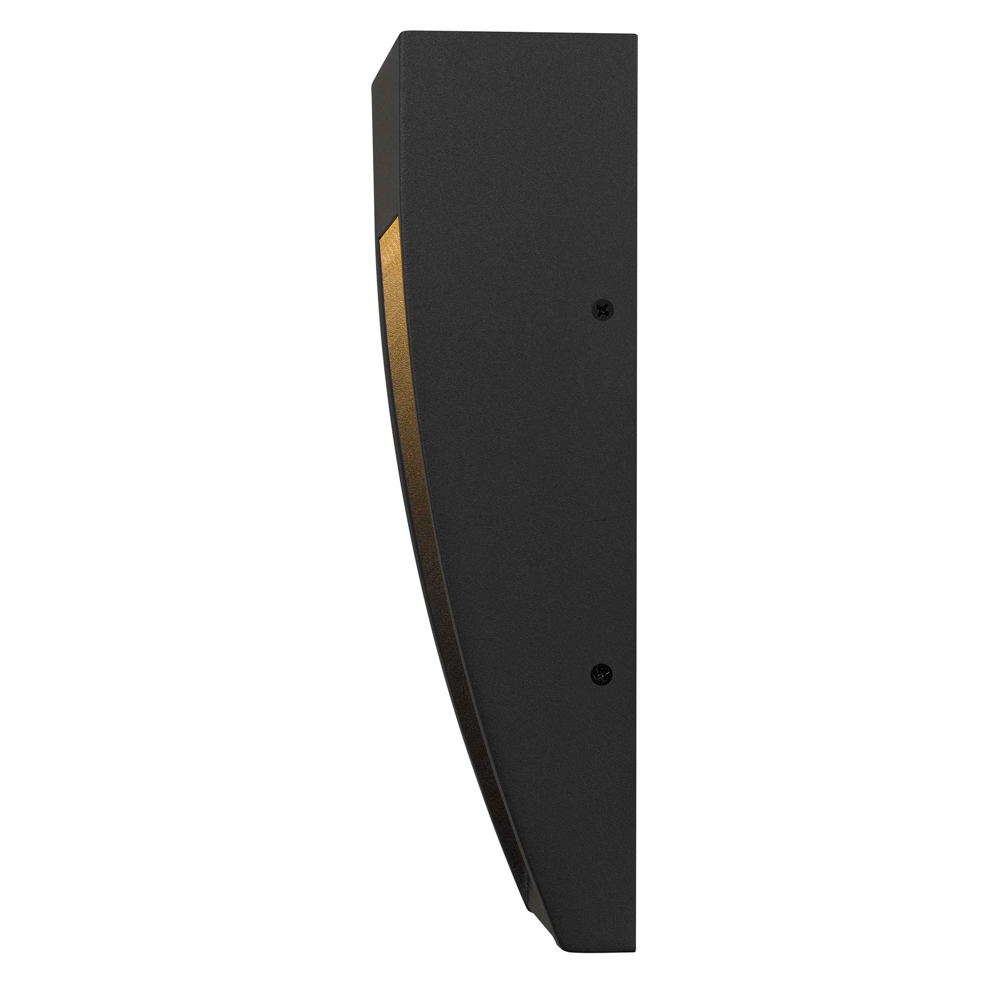 Alteck Taper 10-Inch Black 3-CCT LED Outdoor Wall Light - AW0038-3CCT-W-BK - Product Image 4