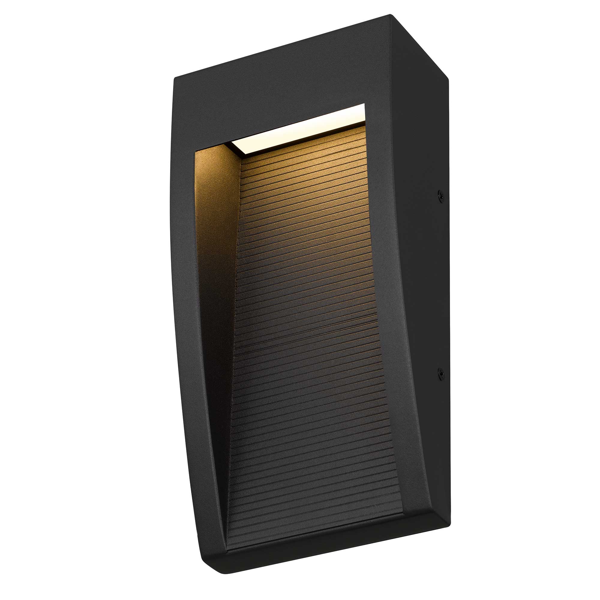 Alteck Taper 10-Inch Black 3-CCT LED Outdoor Wall Light - AW0038-3CCT-W-BK - Product Image 5