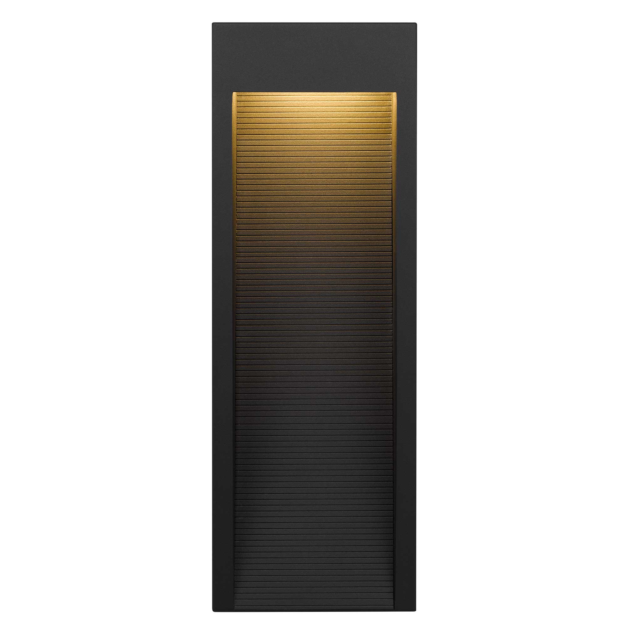 Alteck Taper 16-Inch Black 3-CCT LED Outdoor Wall Light - AW0039-3CCT-W-BK - Product Image 3