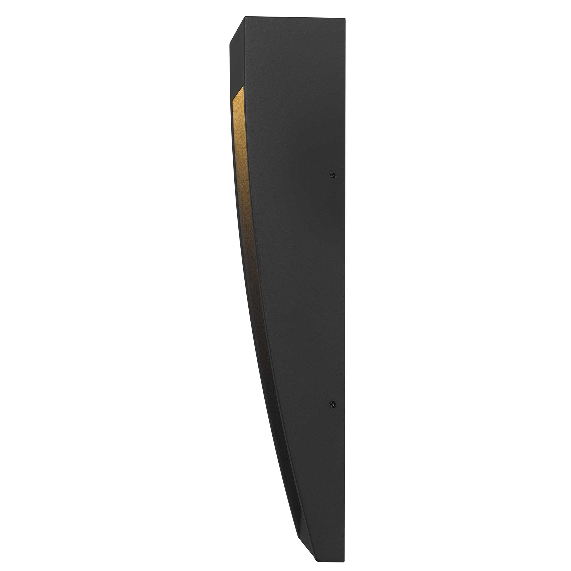 Alteck Taper 16-Inch Black 3-CCT LED Outdoor Wall Light - AW0039-3CCT-W-BK - Product Image 4