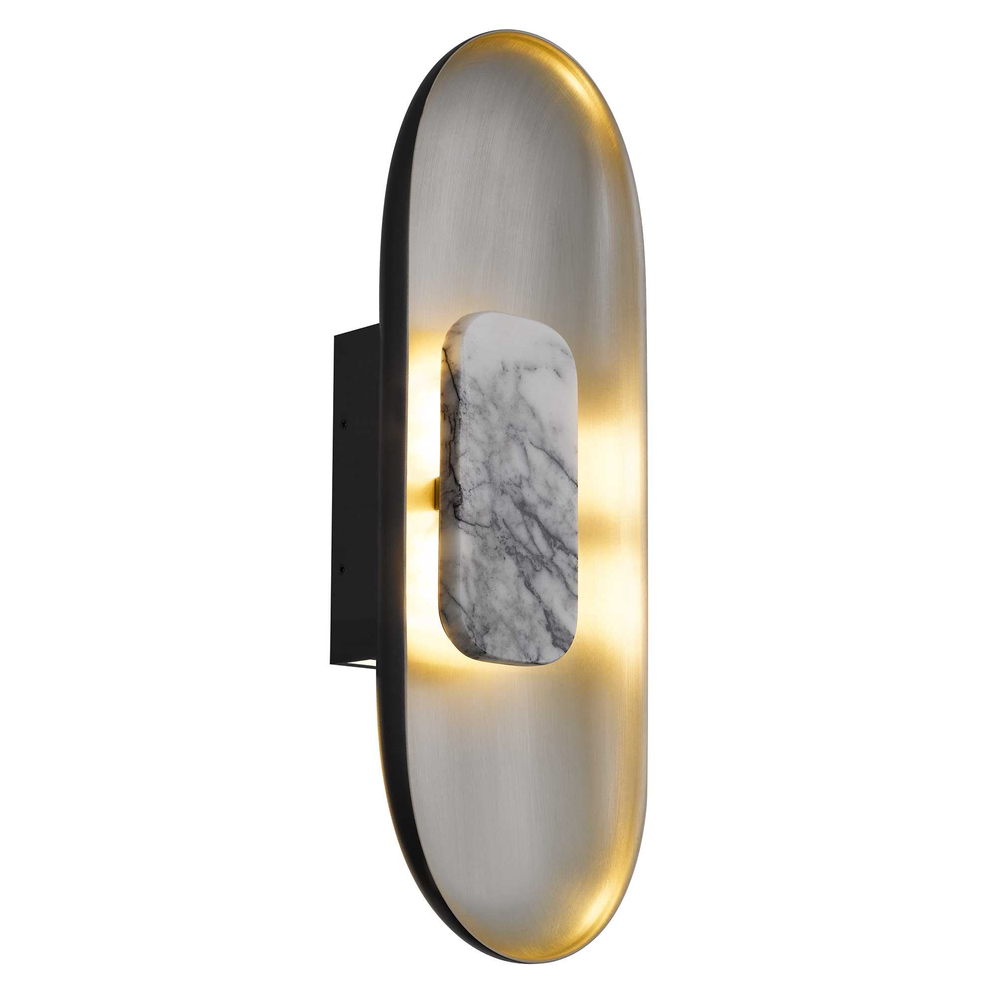 Alteck Marilyn 20-Inch Black 3-CCT LED Outdoor Wall Light - AW0042-3CCT-W-BK/BA