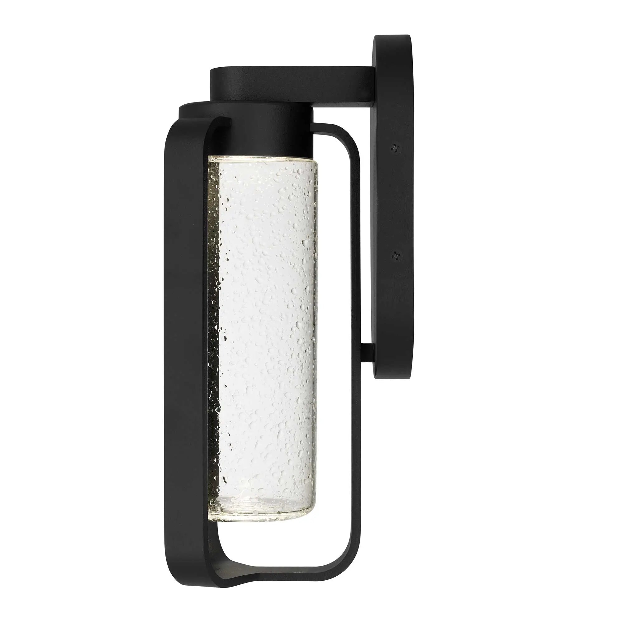 Alteck Clover 12-Inch Black 3-CCT LED Outdoor Wall Light - AW0047-3CCT-W-BK - Product Image 4