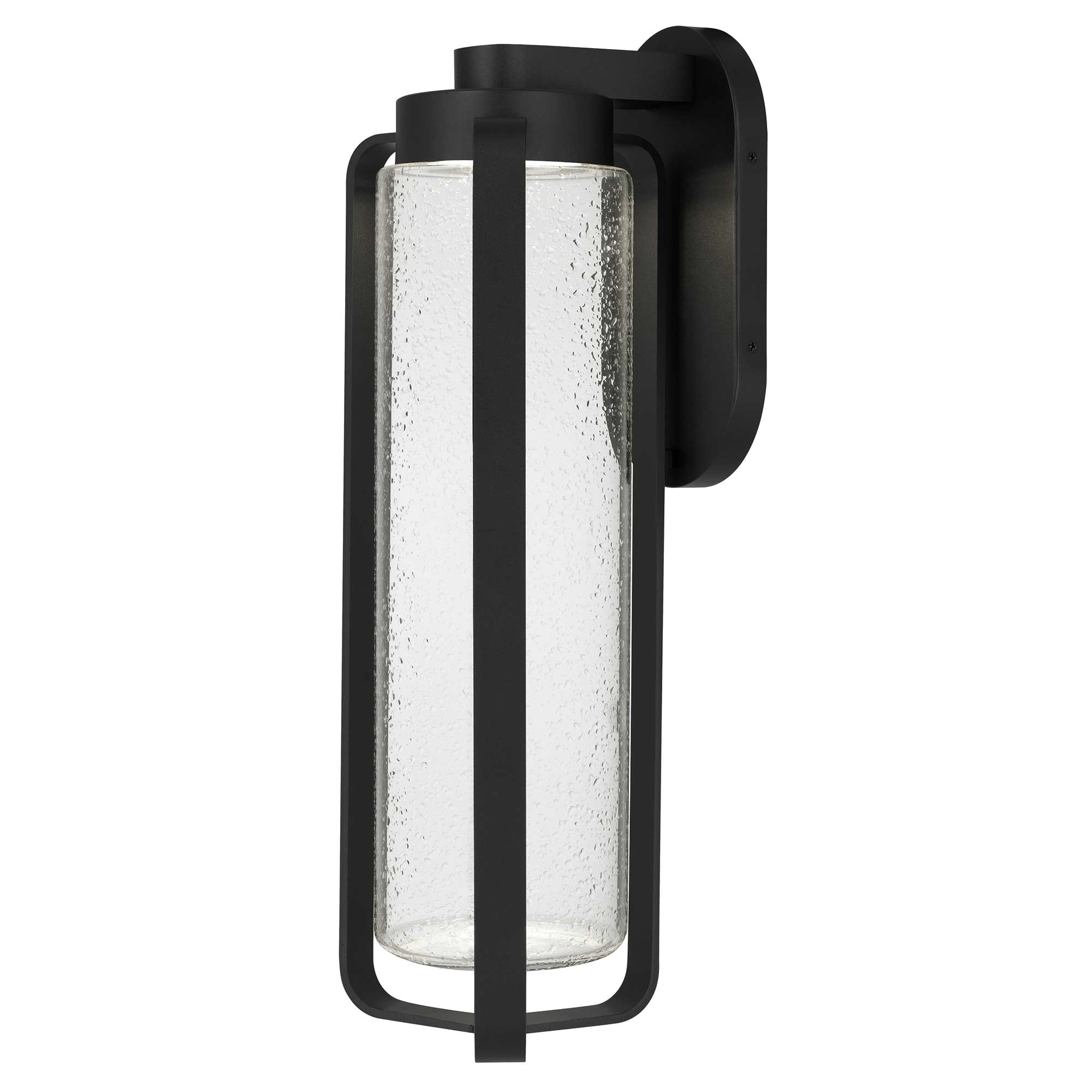 Alteck Clover 20.5-Inch Black 3-CCT LED Outdoor Wall Light - AW0049-3CCT-W-BK