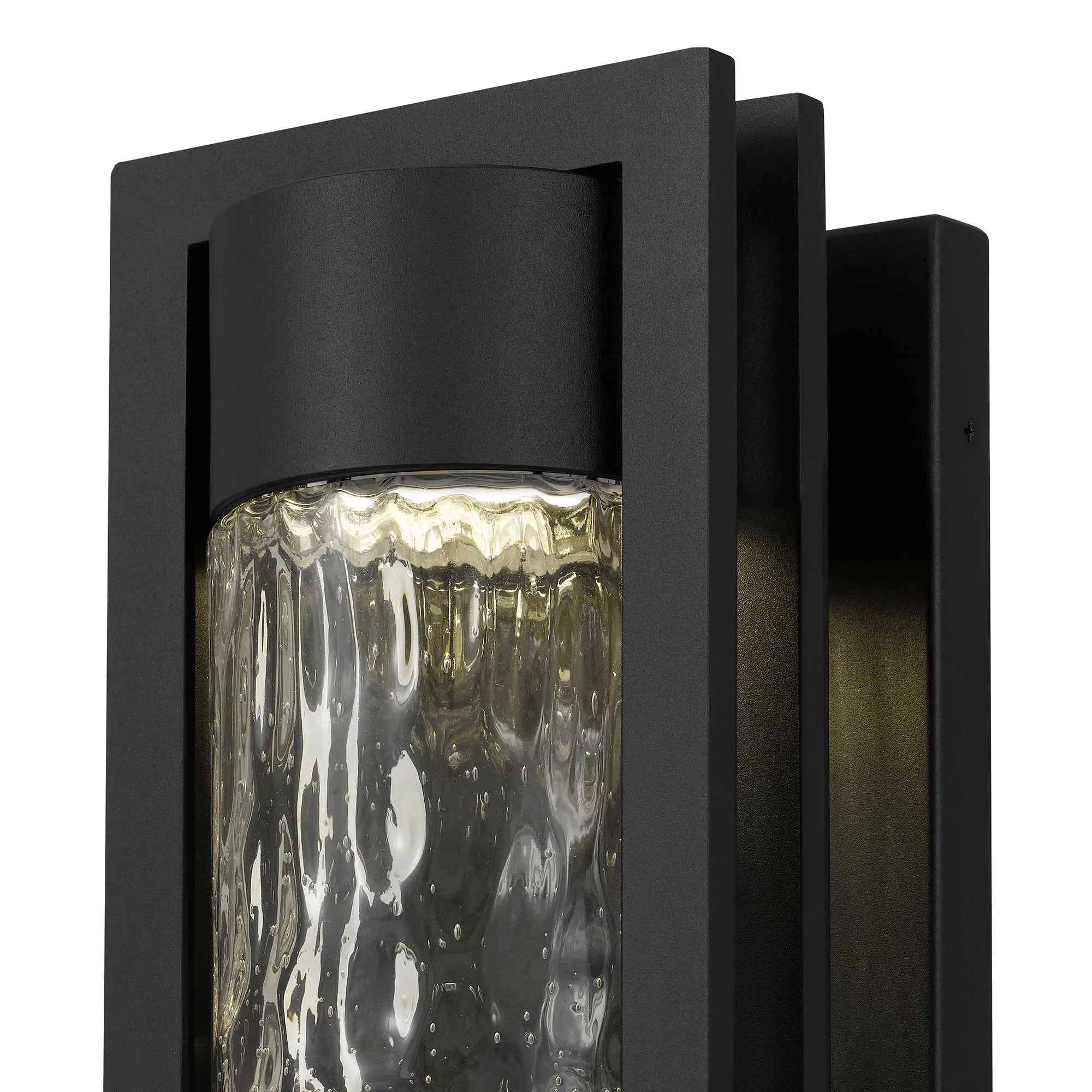 Alteck 2 Step 15-Inch Black 3-CCT LED Outdoor Wall Light - AW0050-3CCT-W-BK - Product Image 5