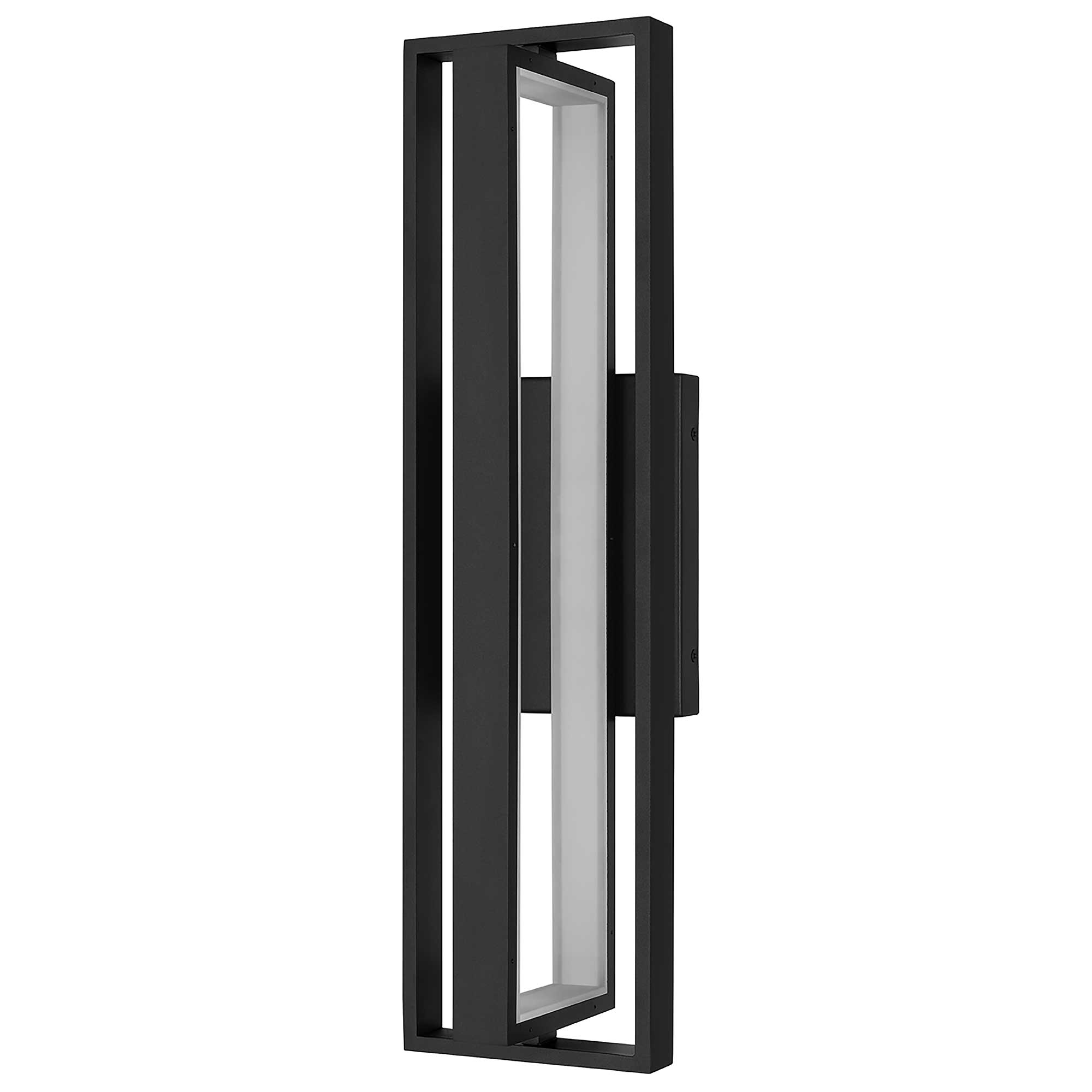 Alteck IN & OUT 24.5-Inch Black LED Outdoor Wall Light - AW0054-30-W-BK - Product Image 2
