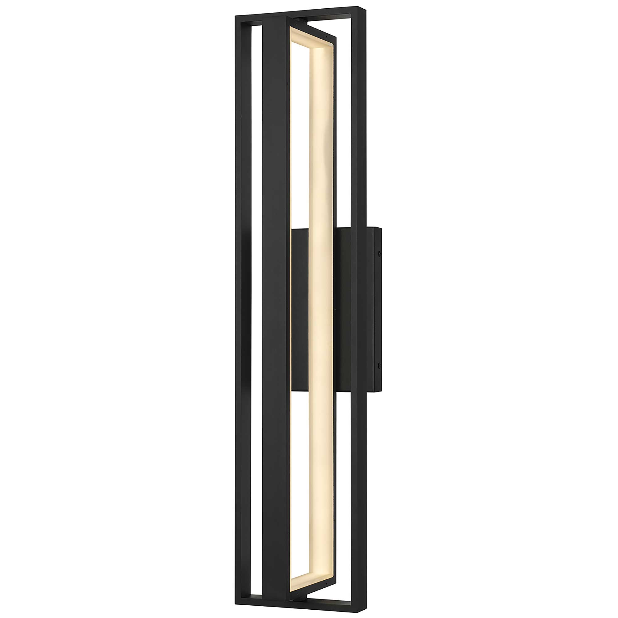 Alteck IN & OUT 32.5-Inch Black LED Outdoor Wall Light - AW0055-30-W-BK