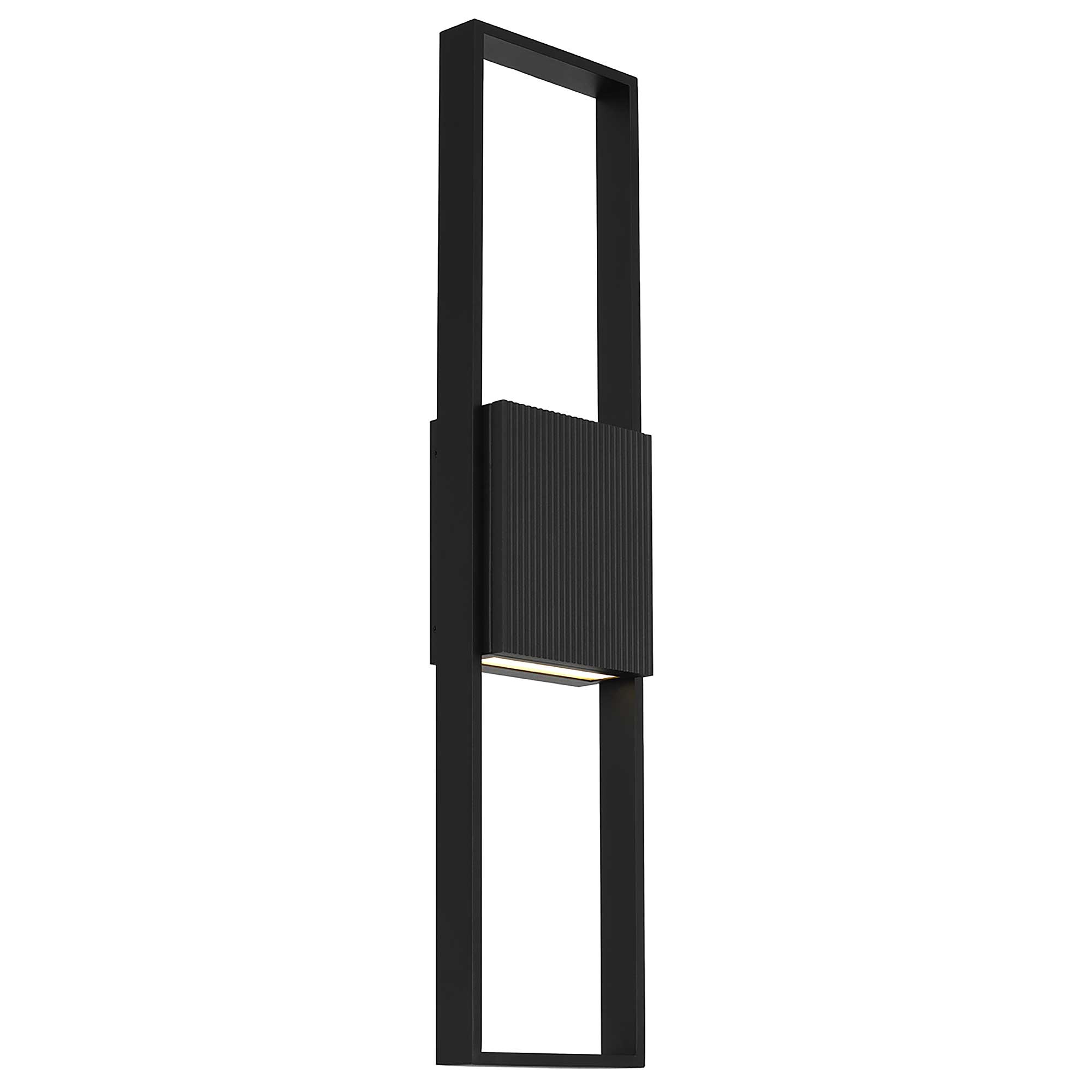 Alteck Miami 32-Inch Black 3-CCT LED Outdoor Wall Light - AW0058-3CCT-W-BK