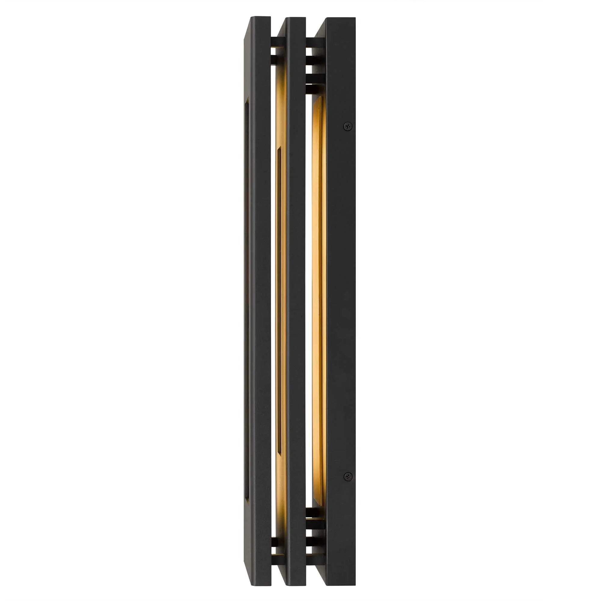 Alteck Layer 22-Inch Black 3-CCT LED Outdoor Wall Light - AW0080-3CCT-W-BK - Product Image 5