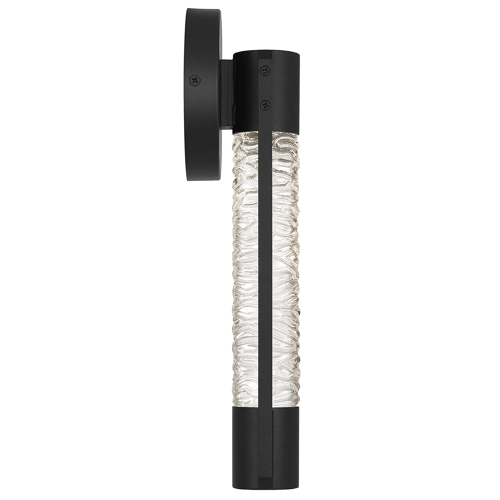 Alteck TIG 14-Inch Black 3-CCT LED Outdoor Wall Light - AW0087-3CCT-W-BK - Product Image 4