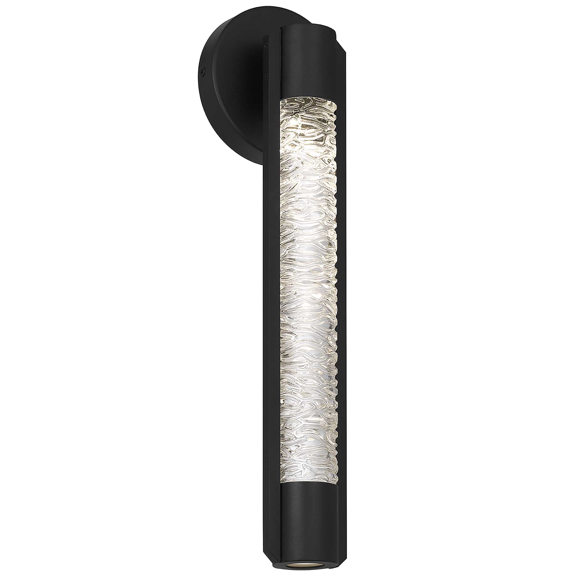 Alteck TIG 18-Inch Black 3-CCT LED Outdoor Wall Light - AW0088-3CCT-W-BK