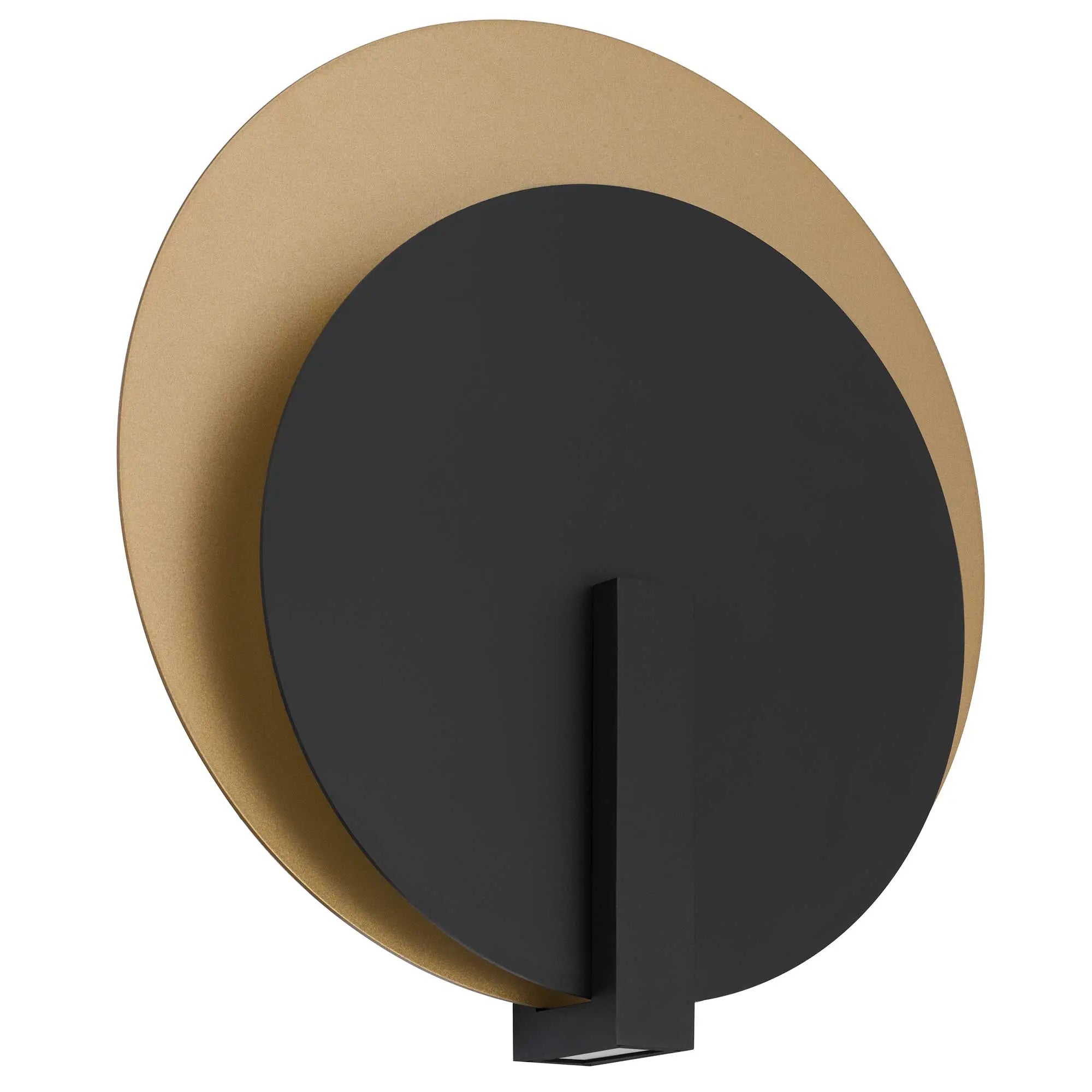 Alteck Eclipse 18.75-Inch Black 3-CCT LED Outdoor Wall Light - AW0090-3CCT-W-BK/PB - Product Image 2