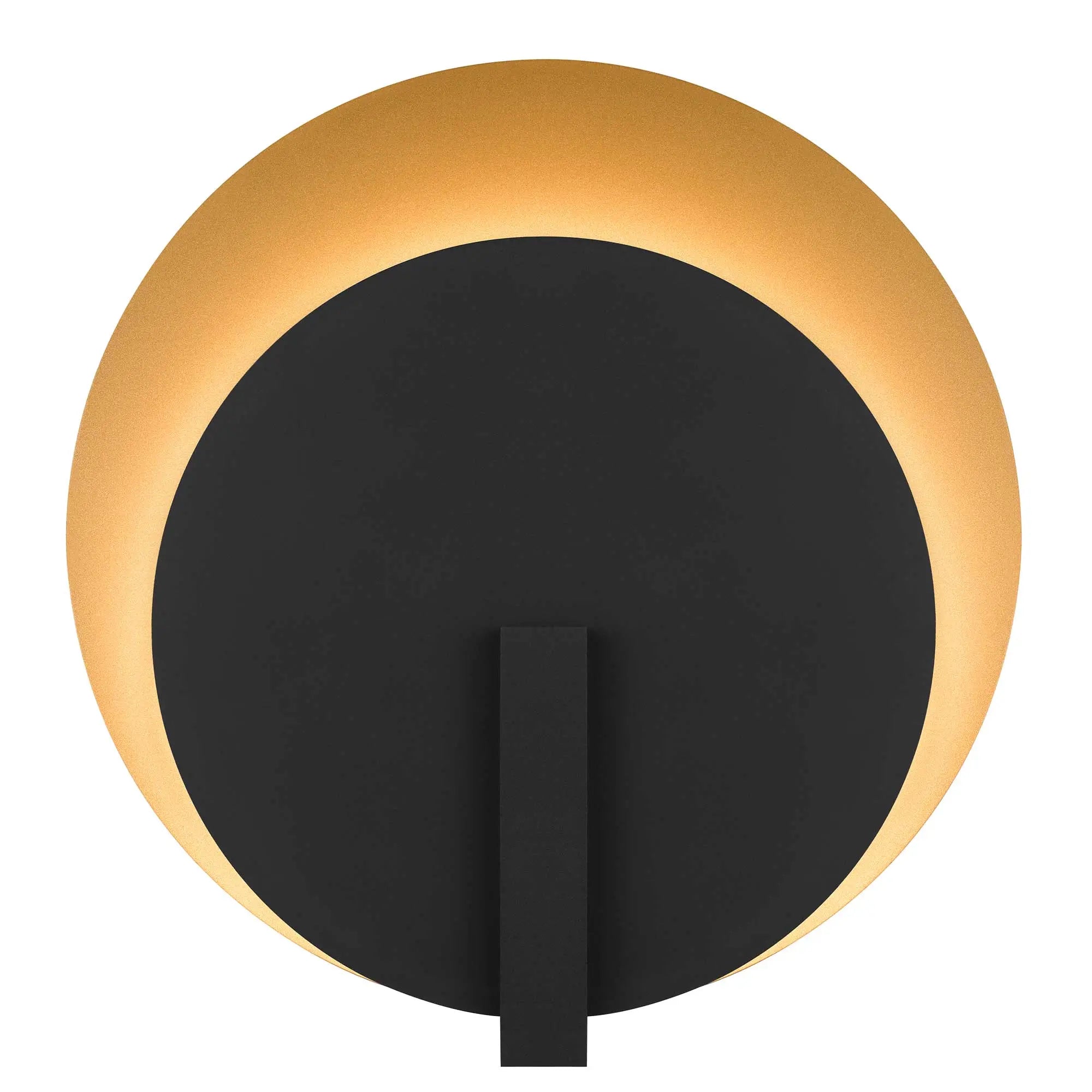 Alteck Eclipse 18.75-Inch Black 3-CCT LED Outdoor Wall Light - AW0090-3CCT-W-BK/PB - Product Image 3