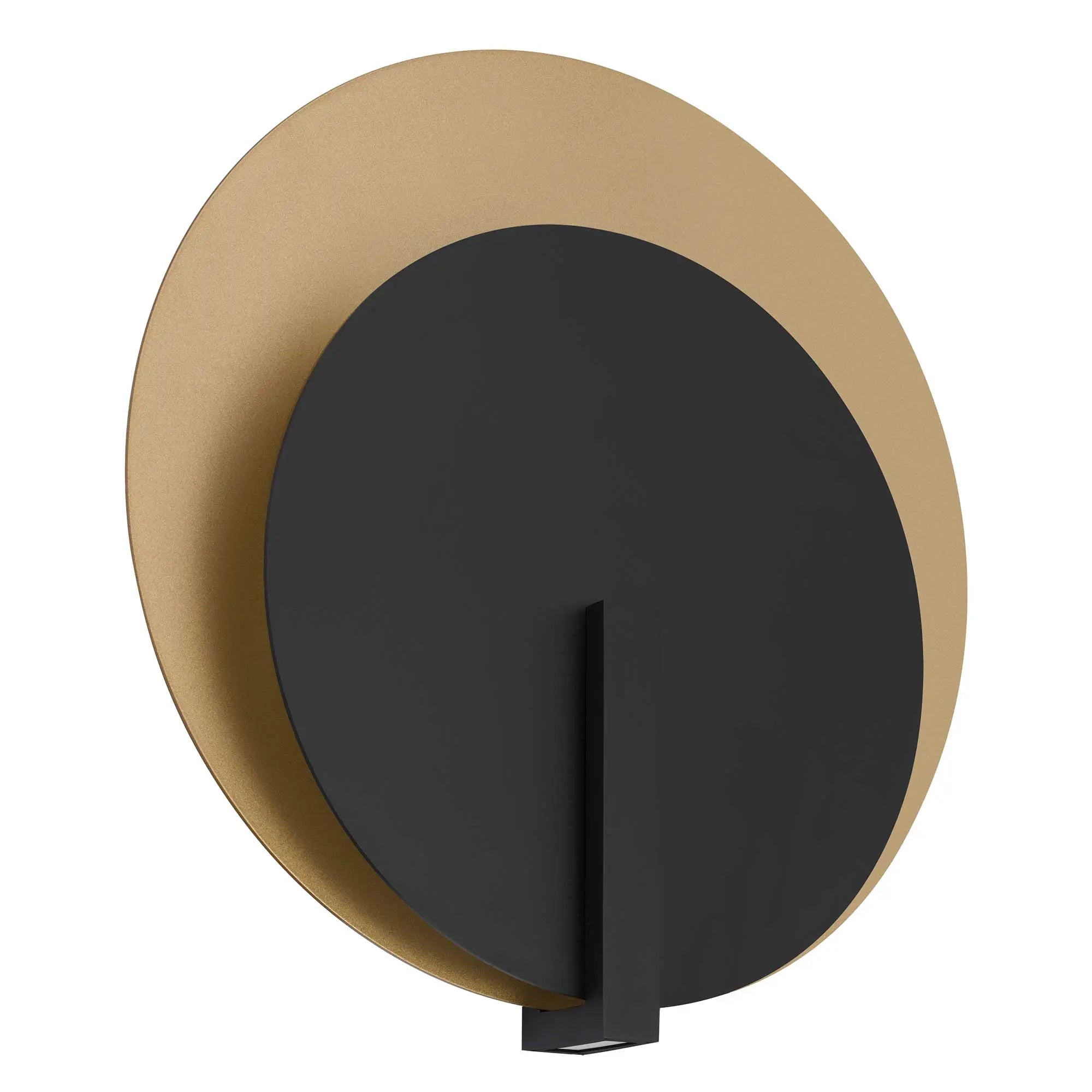 Alteck Eclipse 24.75-Inch Black 3-CCT LED Outdoor Wall Light - AW0091-3CCT-W-BK/PB - Product Image 2