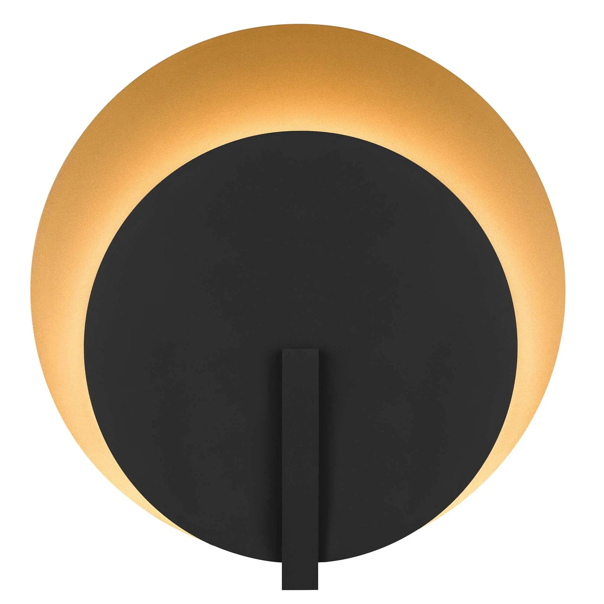 Alteck Eclipse 24.75-Inch Black 3-CCT LED Outdoor Wall Light - AW0091-3CCT-W-BK/PB - Product Image 3