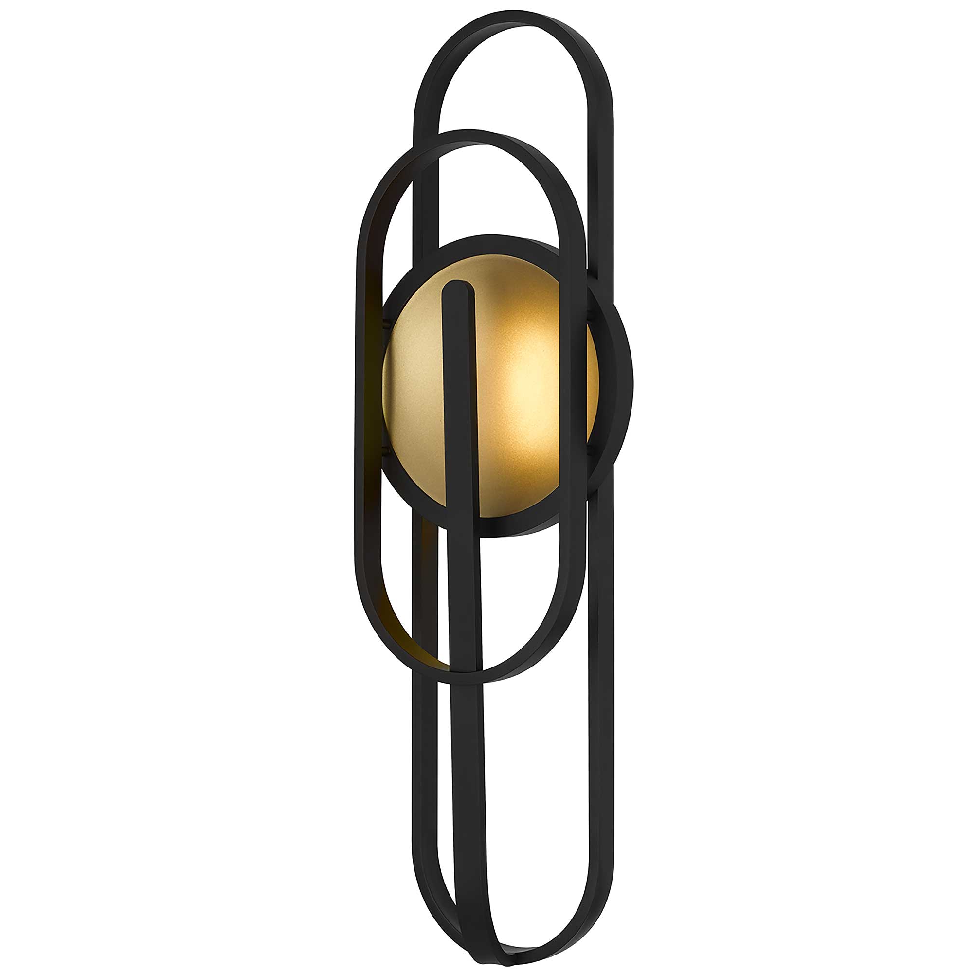 Alteck Raymond 30-Inch Black 3-CCT LED Outdoor Wall Light - AW0092-3CCT-W-BK