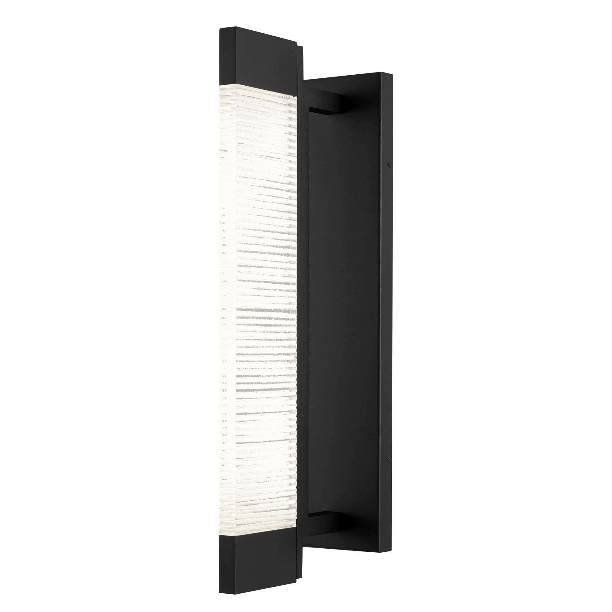 Alteck Solice 21-Inch Black 3-CCT LED Outdoor Wall Light - AW0097-3CCT-W-BK