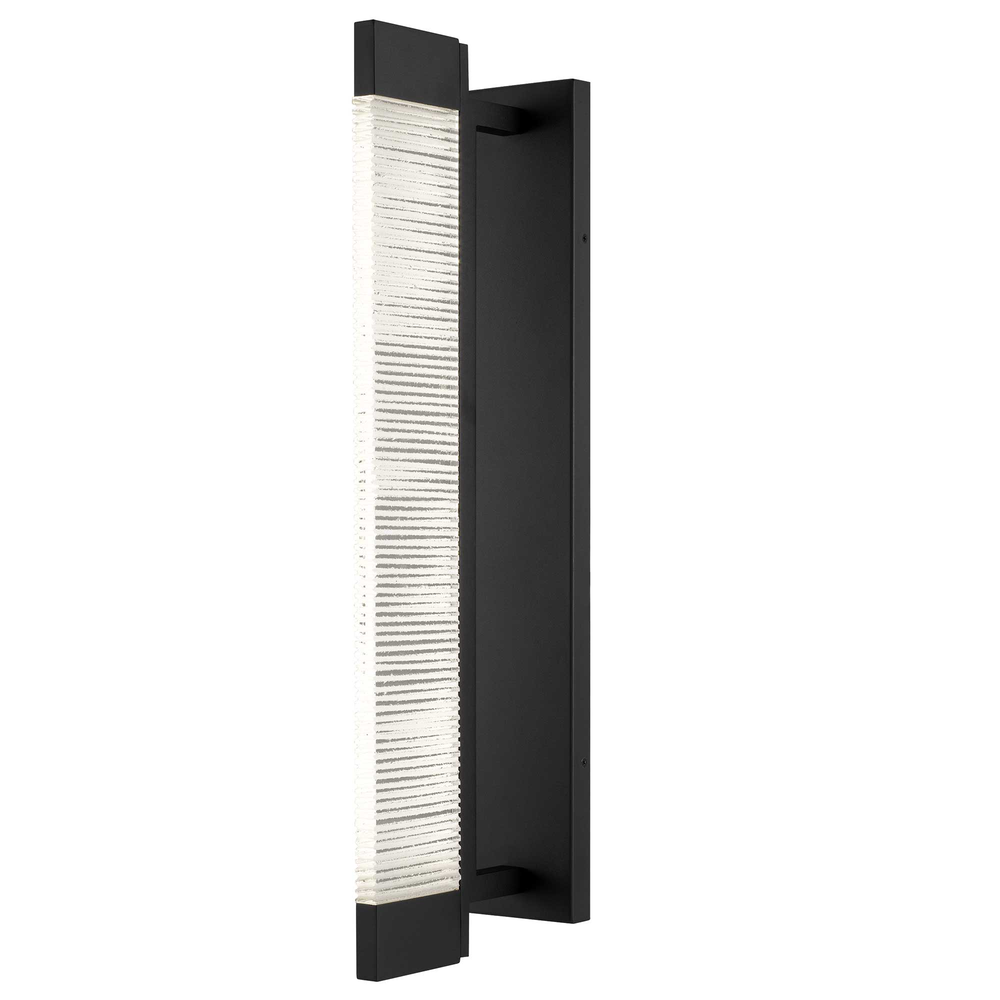 Alteck Solice 27-Inch Black 3-CCT LED Outdoor Wall Light - AW0098-3CCT-W-BK