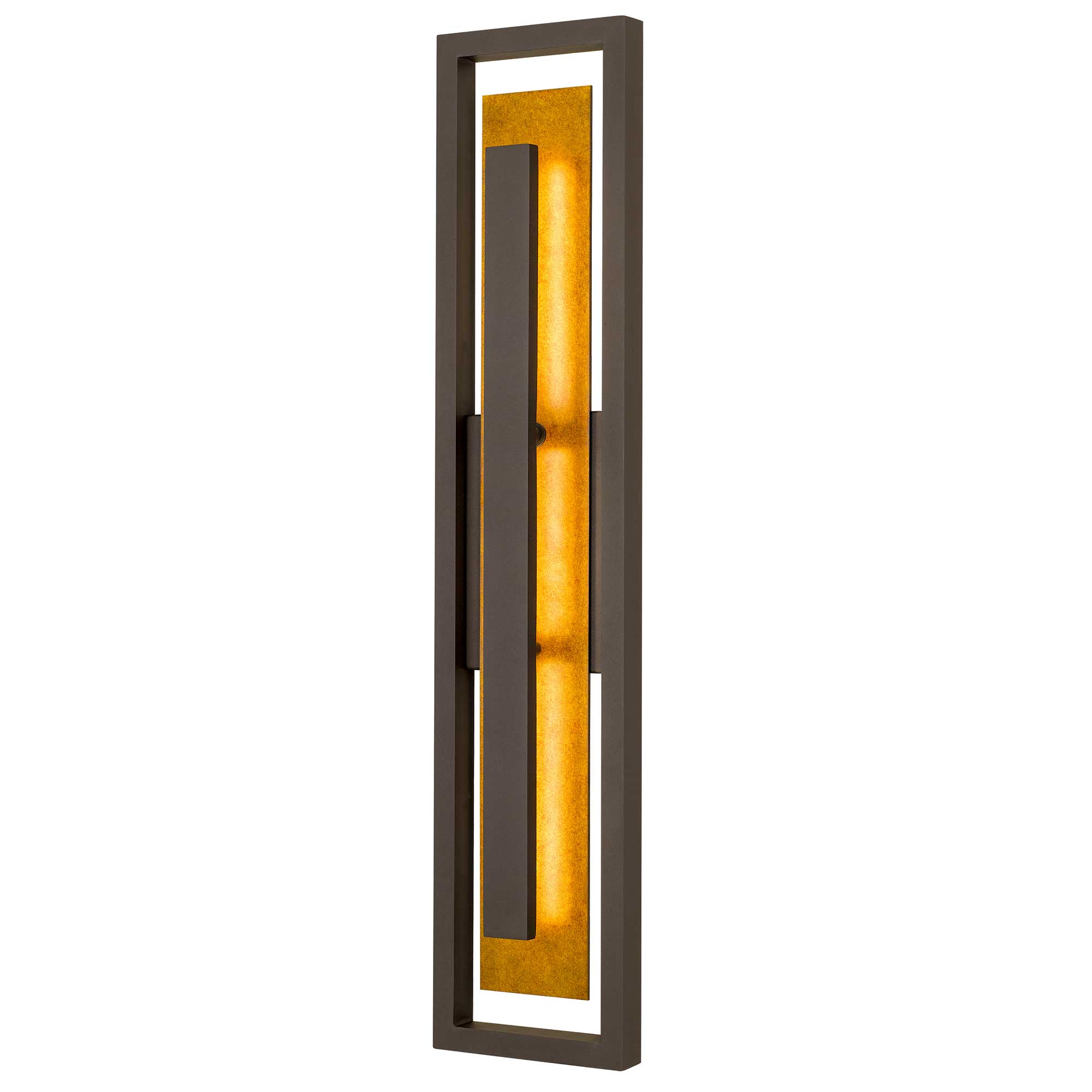 Alteck Panels 32.25-Inch Dark Bronze 3-CCT LED Outdoor Wall Light - AW0101-3CCT-W-DB