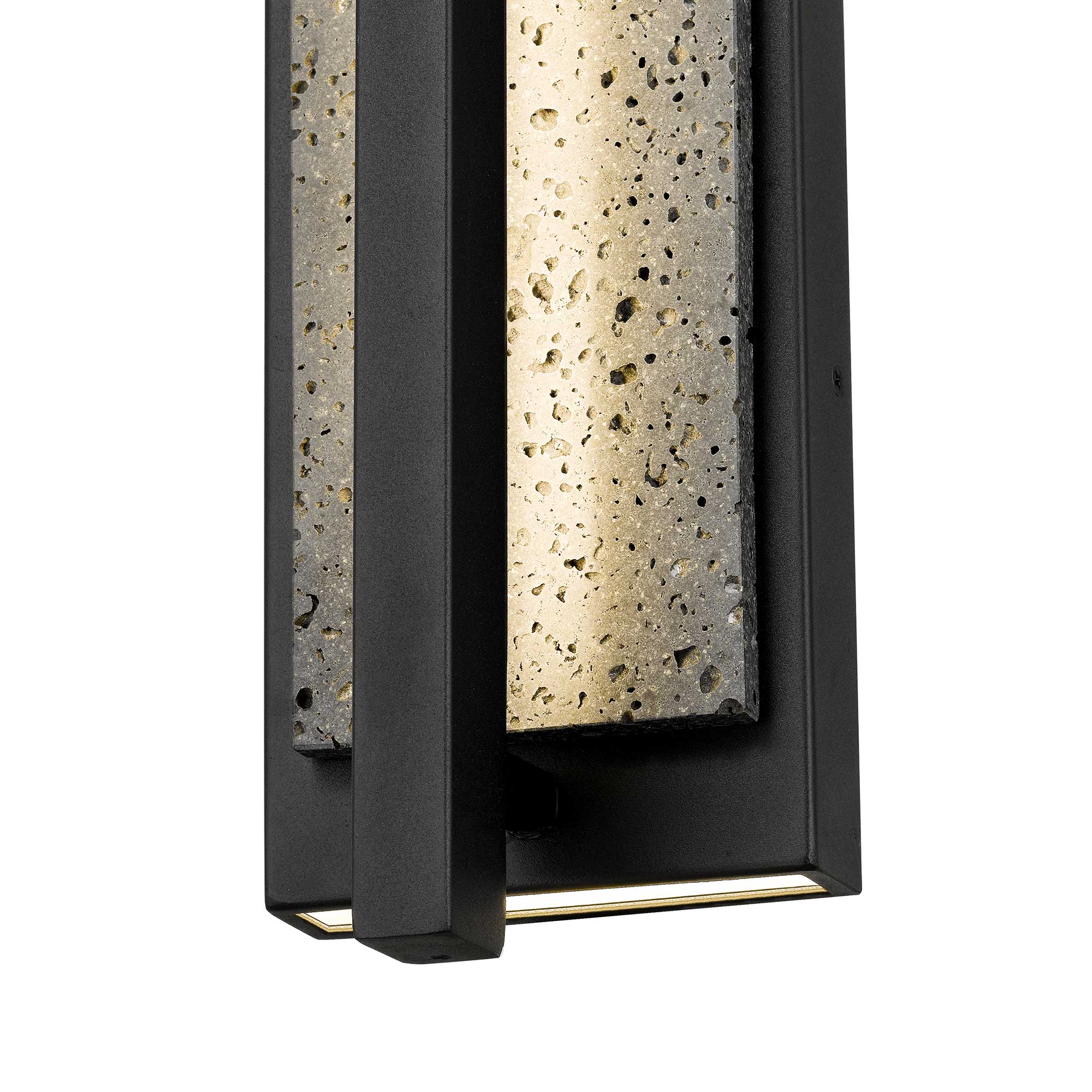 Alteck Dakota 16-Inch Black 3-CCT LED Outdoor Wall Light - AW0102-3CCT-W-BK - Product Image 5